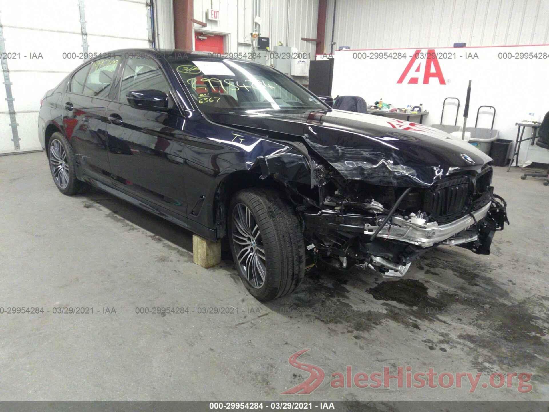 WBAJS3C01LCE43143 2020 BMW 5 SERIES