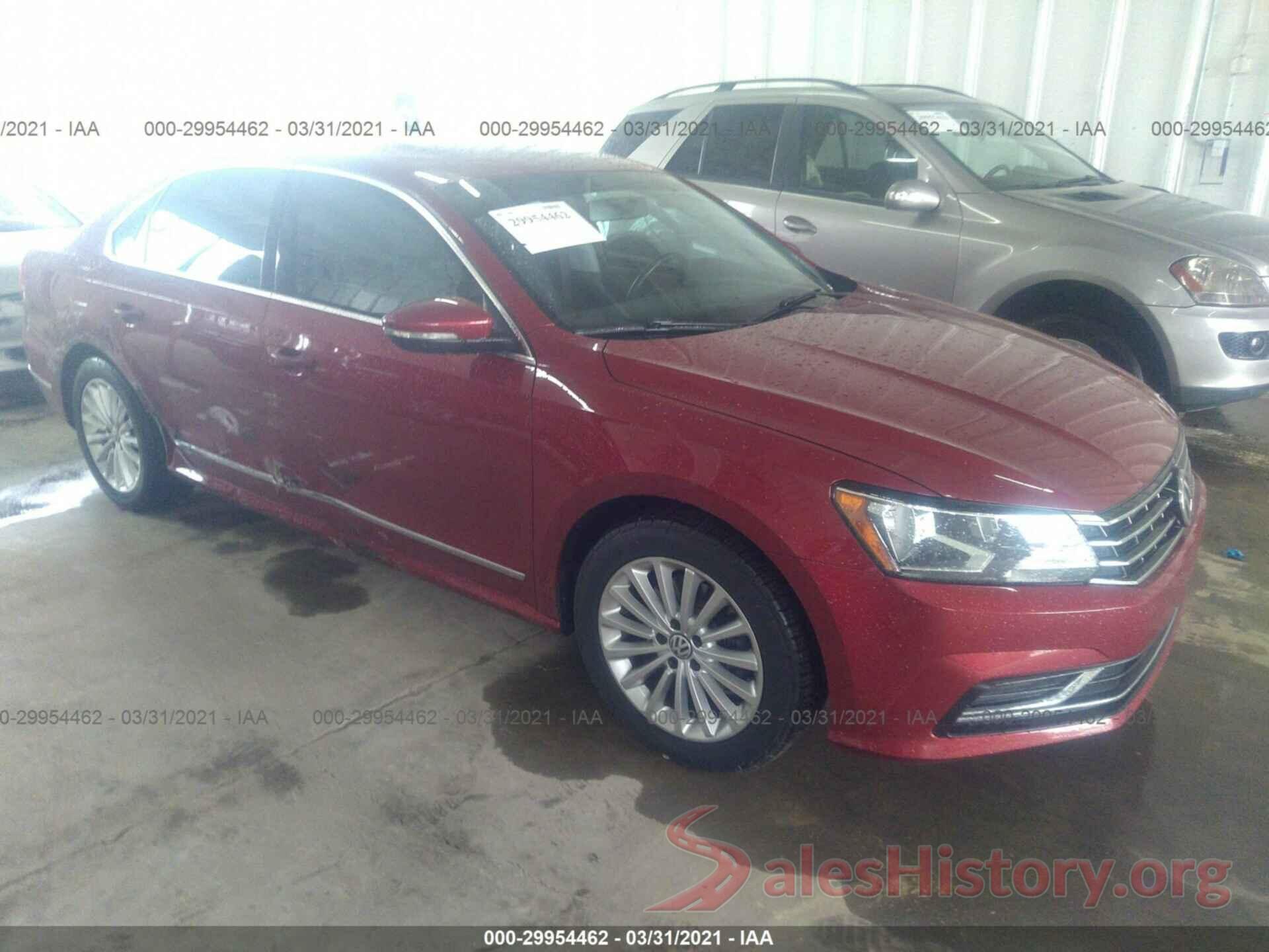 1VWBS7A30GC007931 2016 VOLKSWAGEN PASSAT