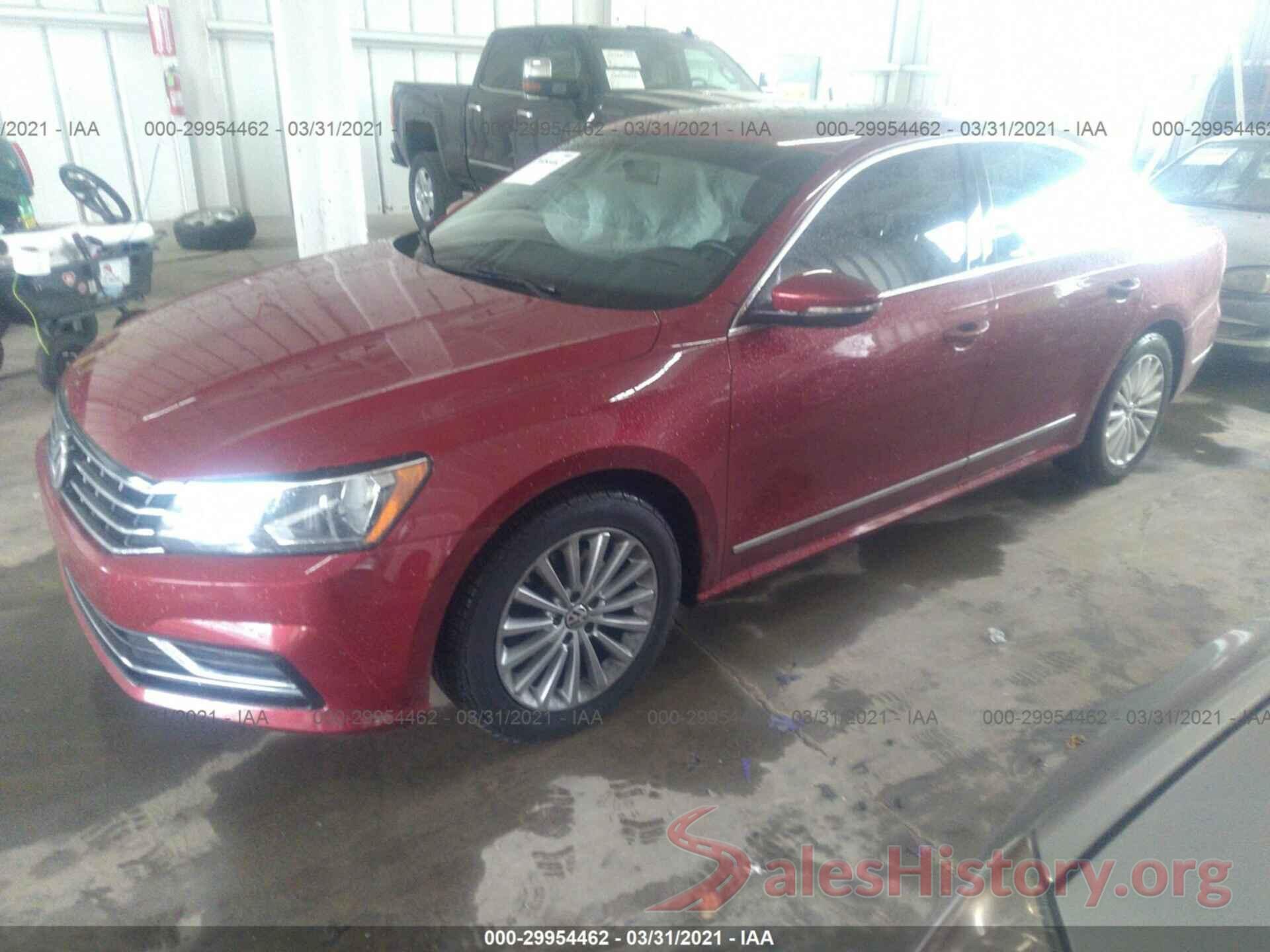 1VWBS7A30GC007931 2016 VOLKSWAGEN PASSAT