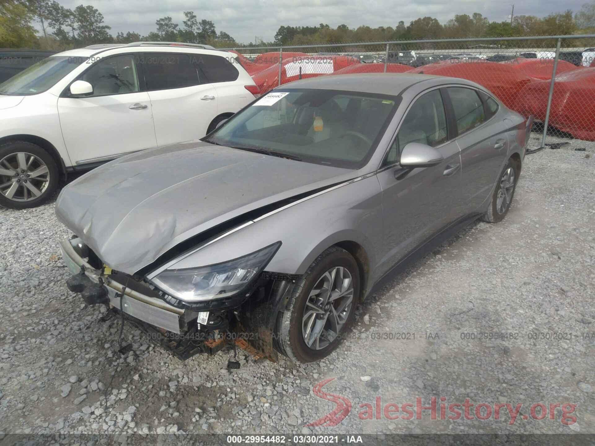 5NPEL4JA9LH004924 2020 HYUNDAI SONATA