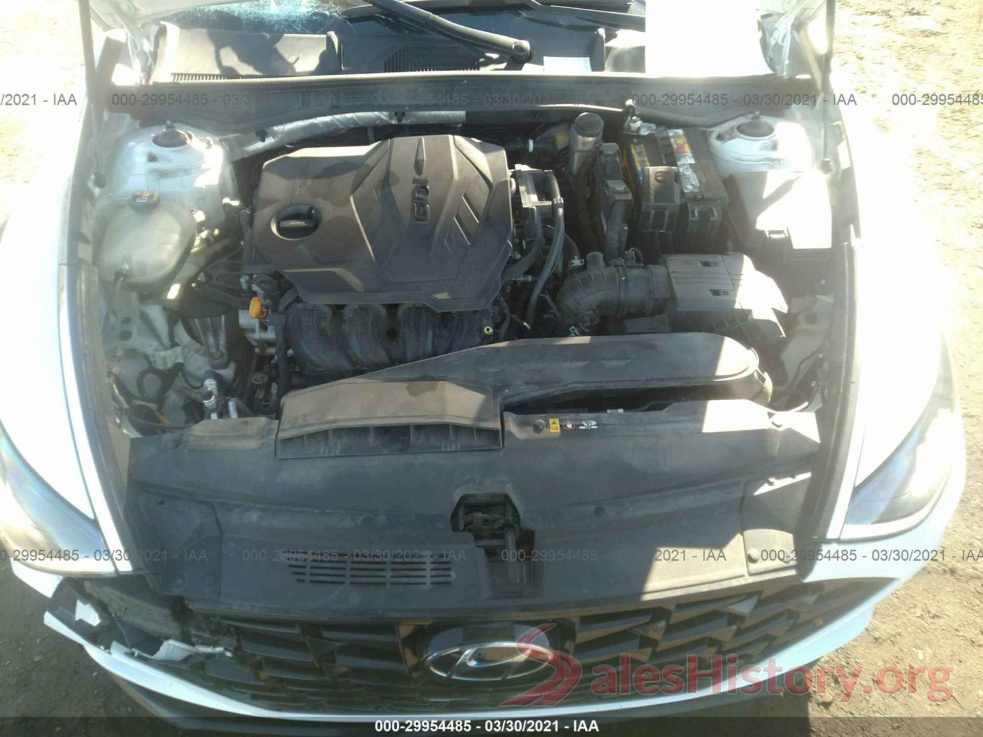 5NPEF4JA8LH024461 2020 HYUNDAI SONATA