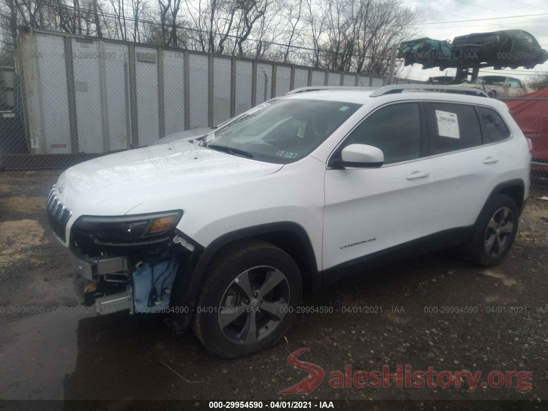 1C4PJMDX7KD463291 2019 JEEP CHEROKEE