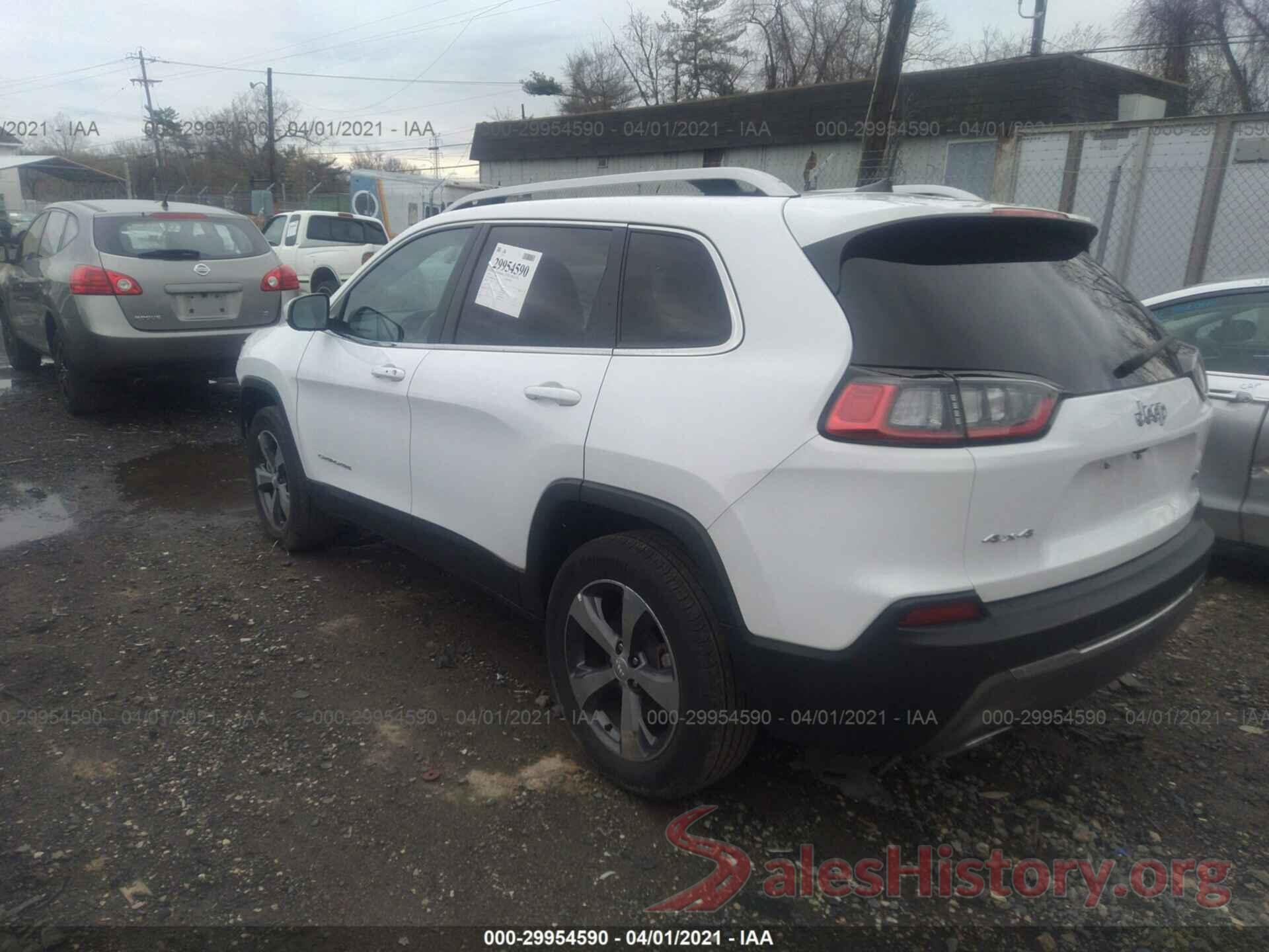 1C4PJMDX7KD463291 2019 JEEP CHEROKEE