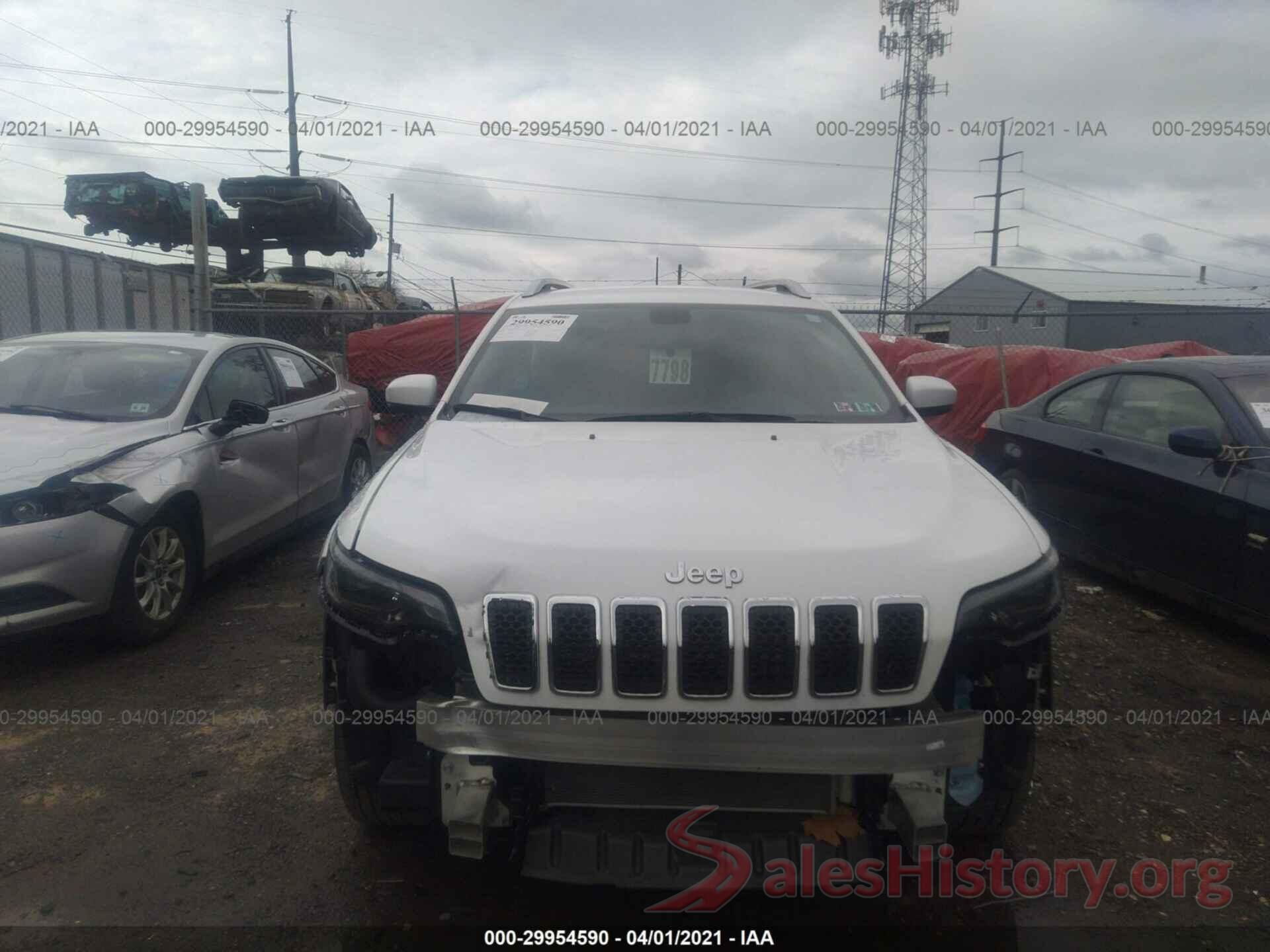 1C4PJMDX7KD463291 2019 JEEP CHEROKEE