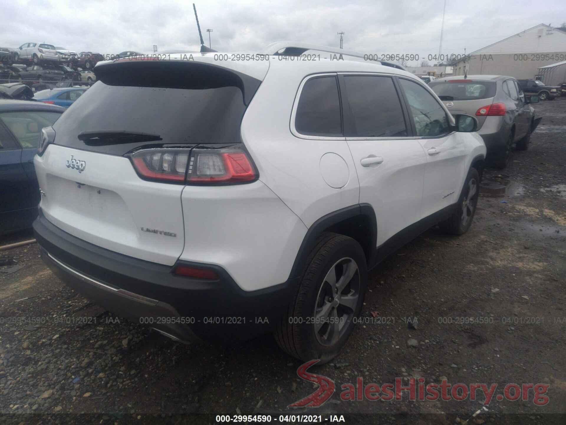 1C4PJMDX7KD463291 2019 JEEP CHEROKEE