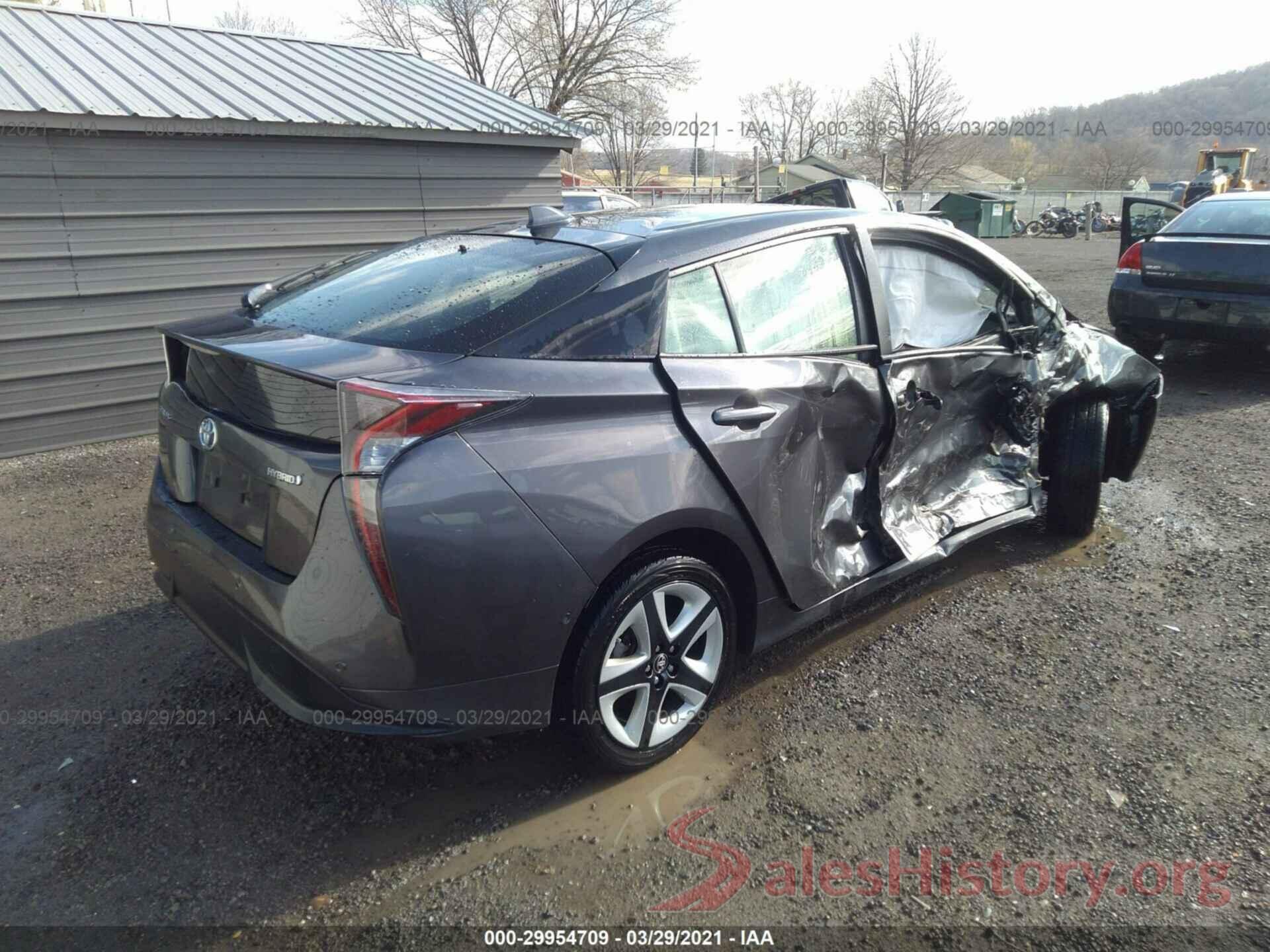 JTDKARFU5H3540314 2017 TOYOTA PRIUS