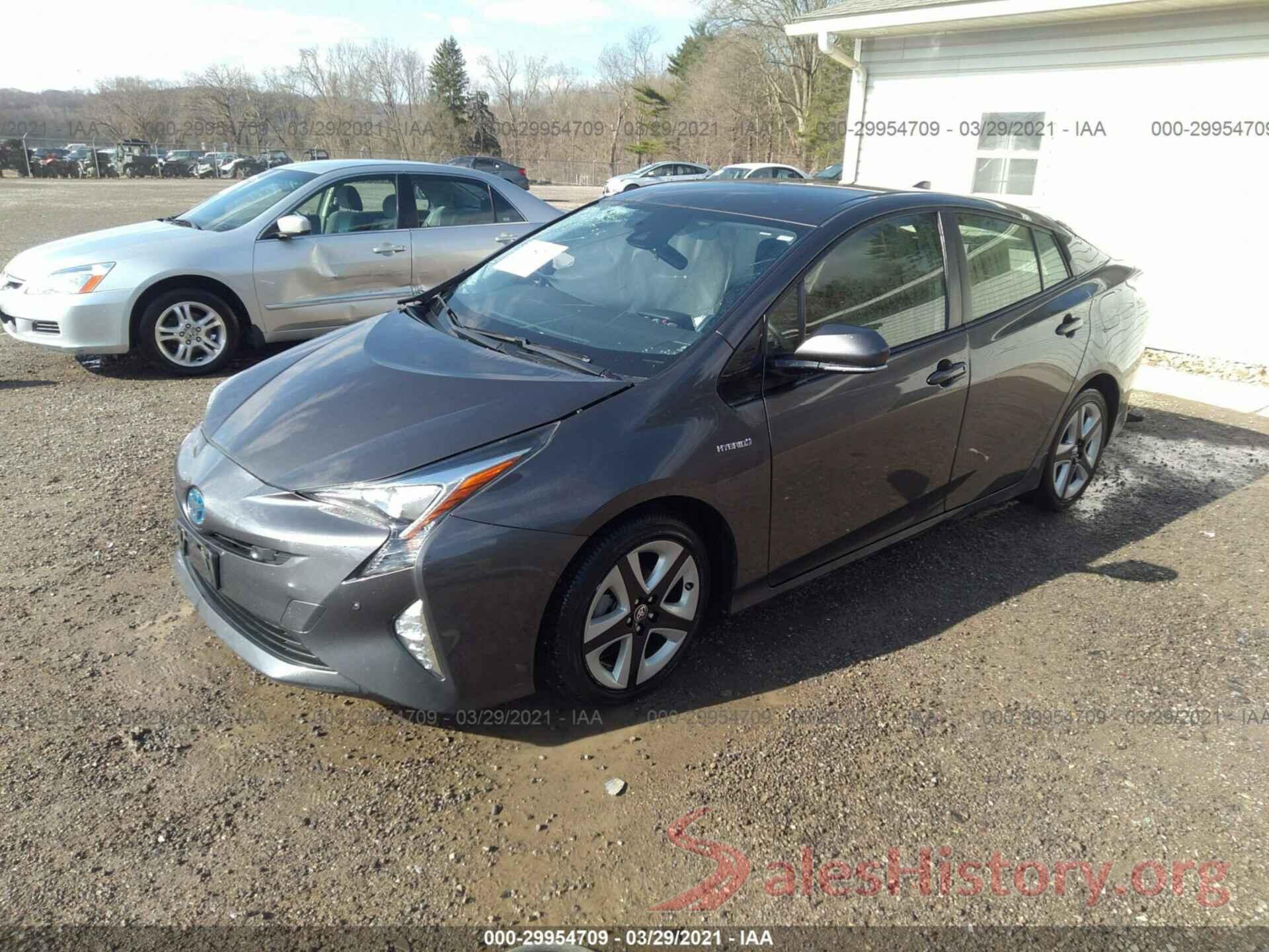 JTDKARFU5H3540314 2017 TOYOTA PRIUS