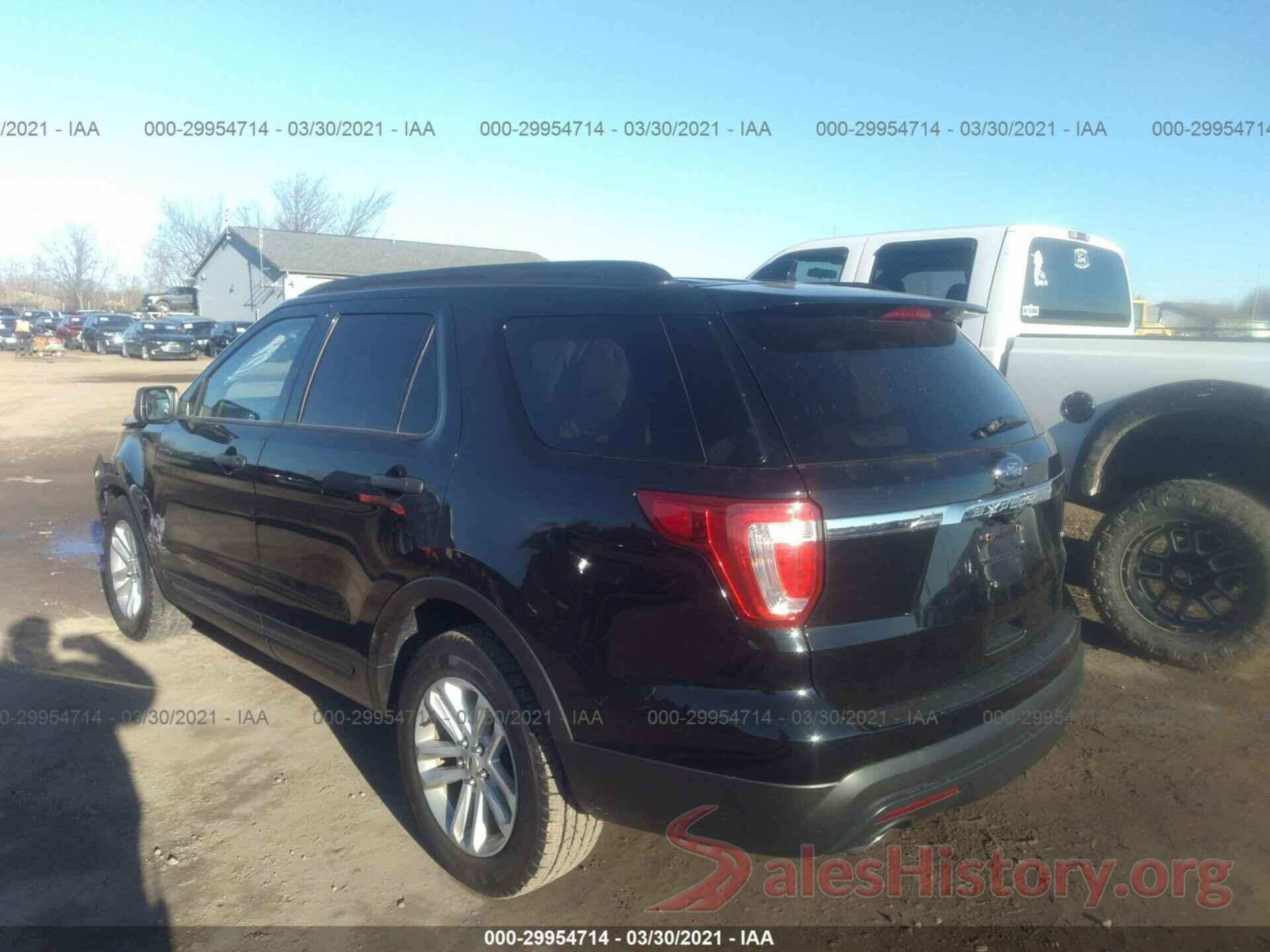 1FM5K7B87GGB03540 2016 FORD EXPLORER