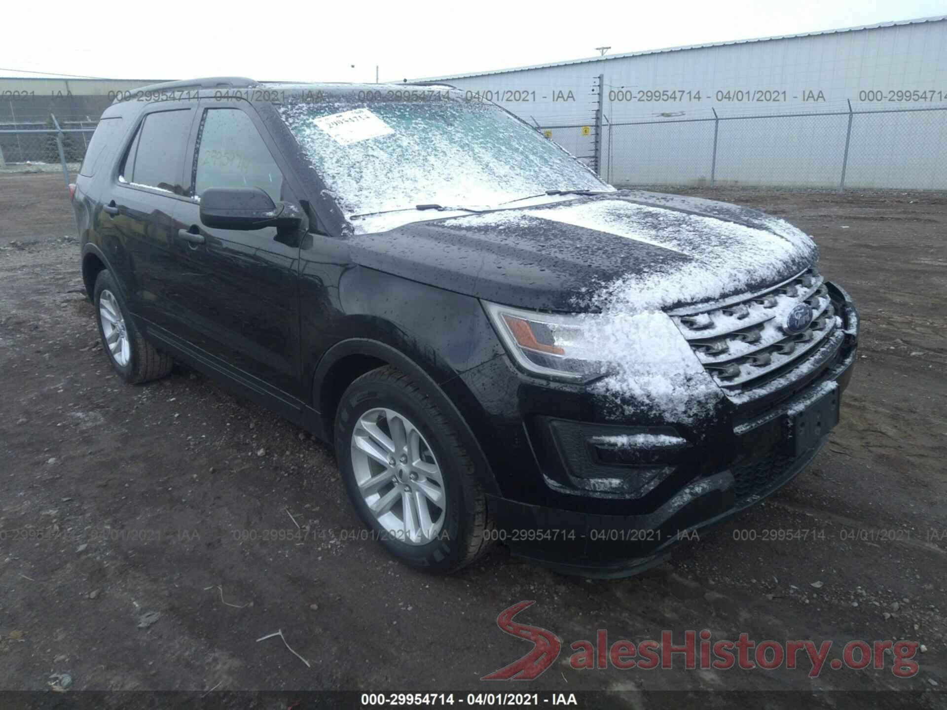 1FM5K7B87GGB03540 2016 FORD EXPLORER