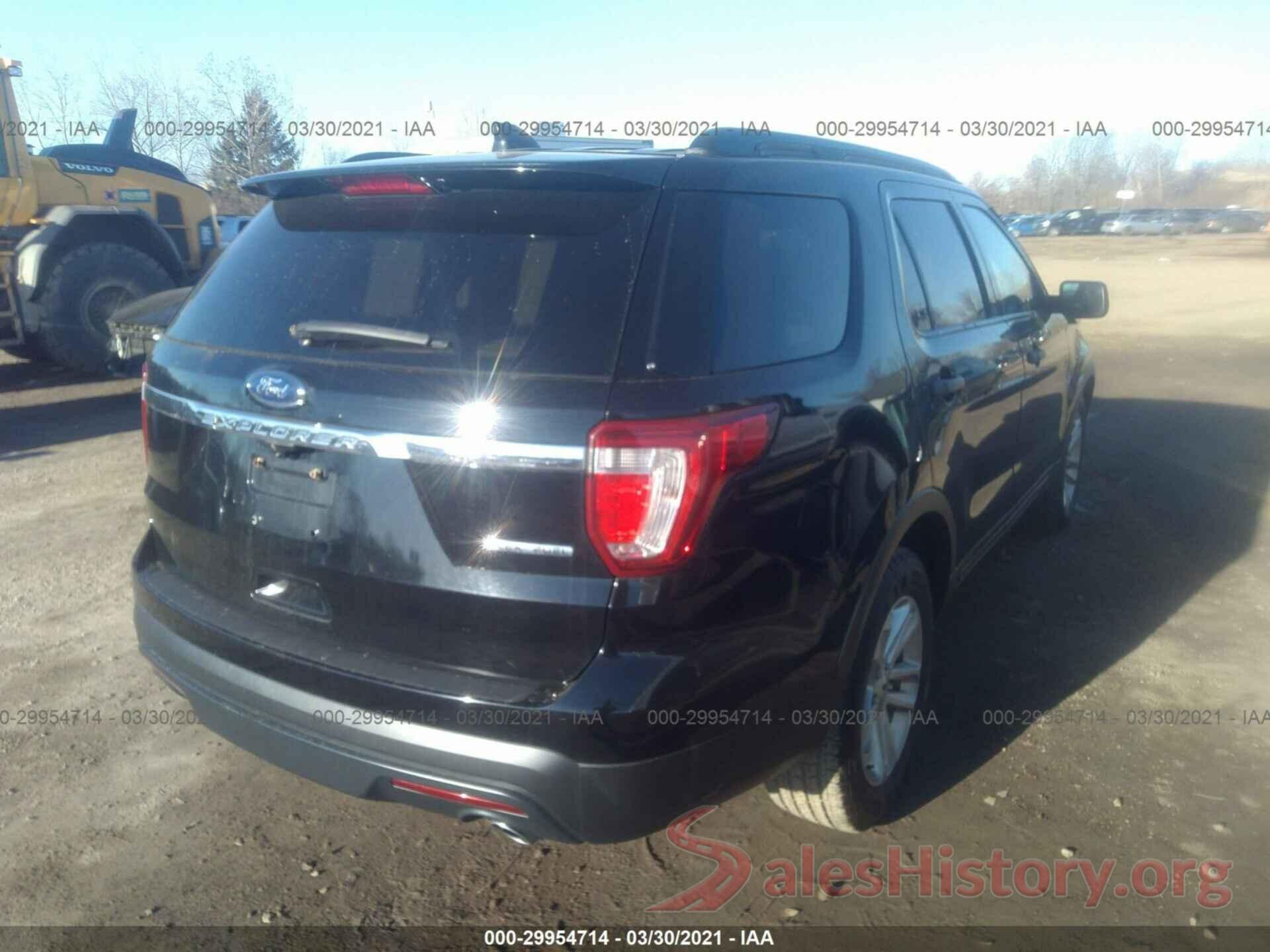 1FM5K7B87GGB03540 2016 FORD EXPLORER