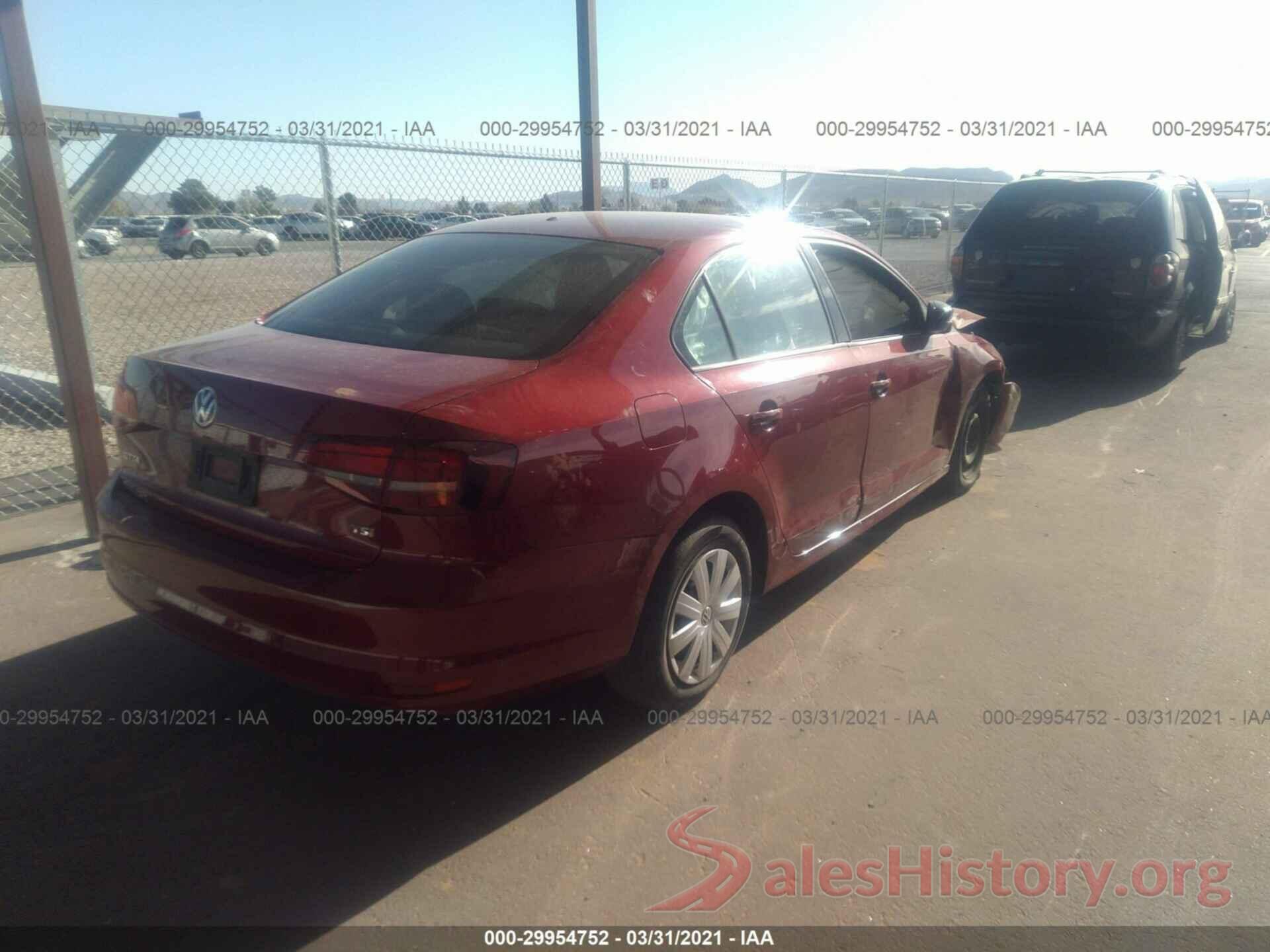 3VW267AJ6GM224403 2016 VOLKSWAGEN JETTA SEDAN