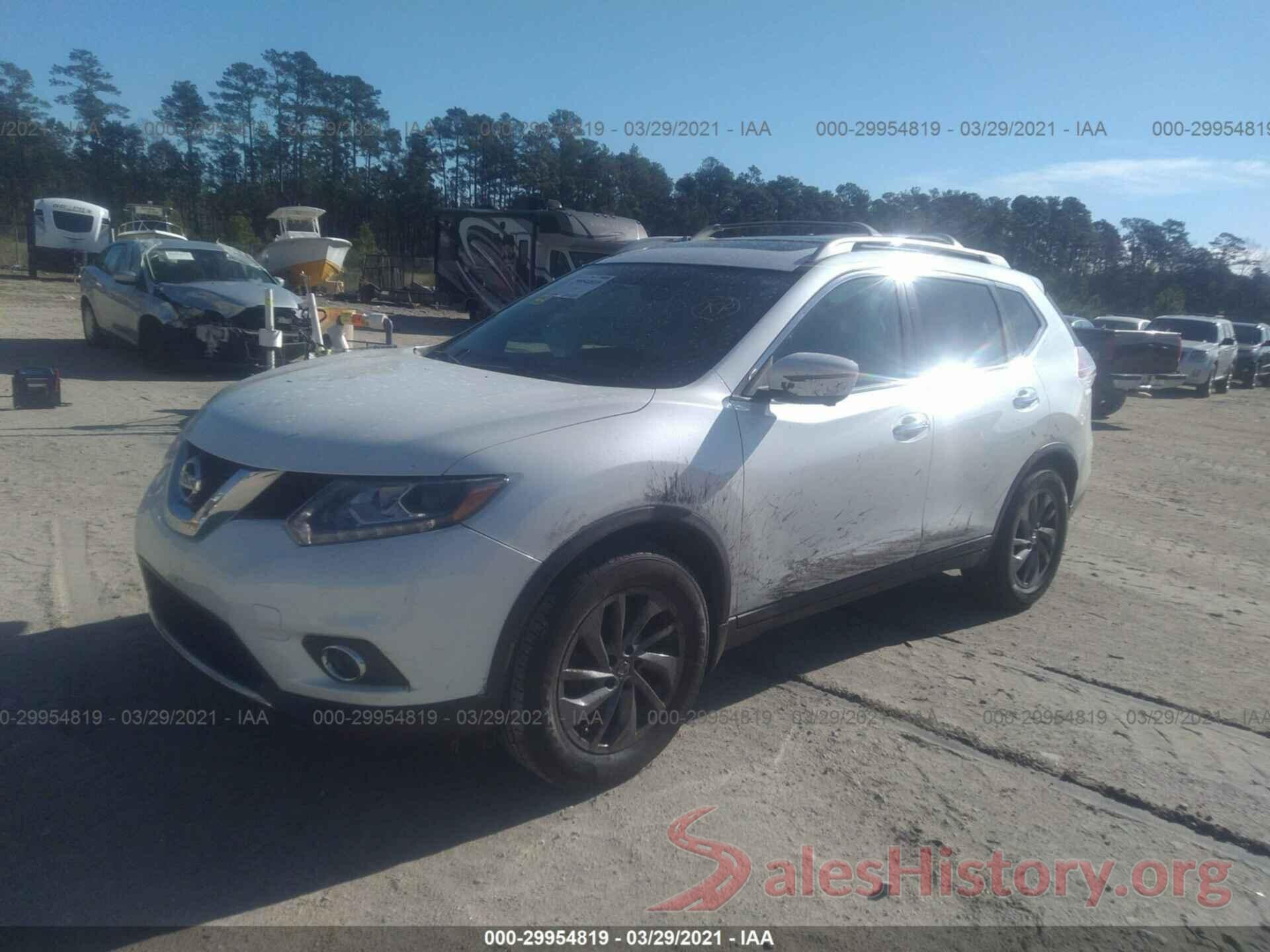 5N1AT2MT7GC868254 2016 NISSAN ROGUE