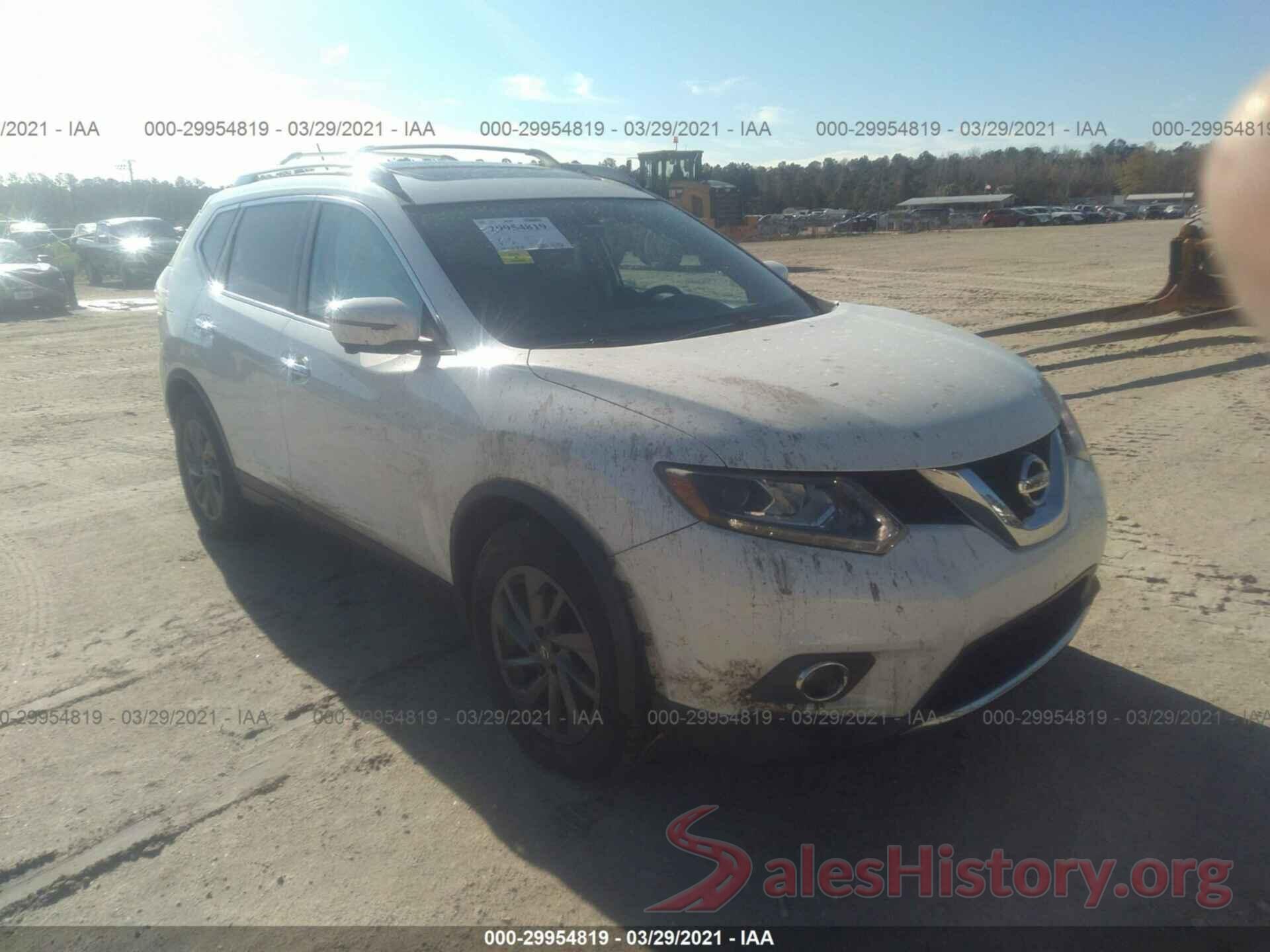 5N1AT2MT7GC868254 2016 NISSAN ROGUE