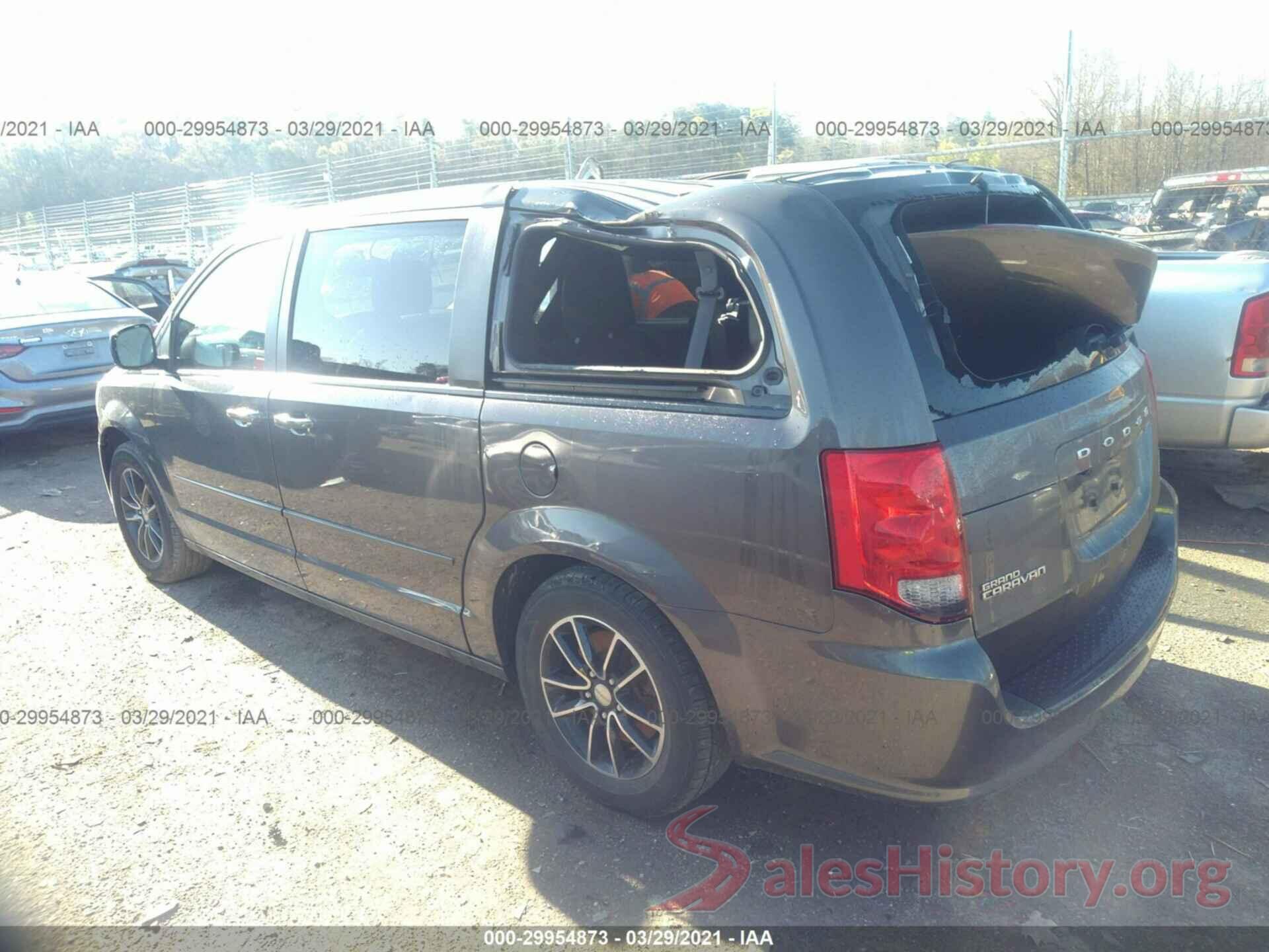 2C4RDGBG3HR601368 2017 DODGE GRAND CARAVAN