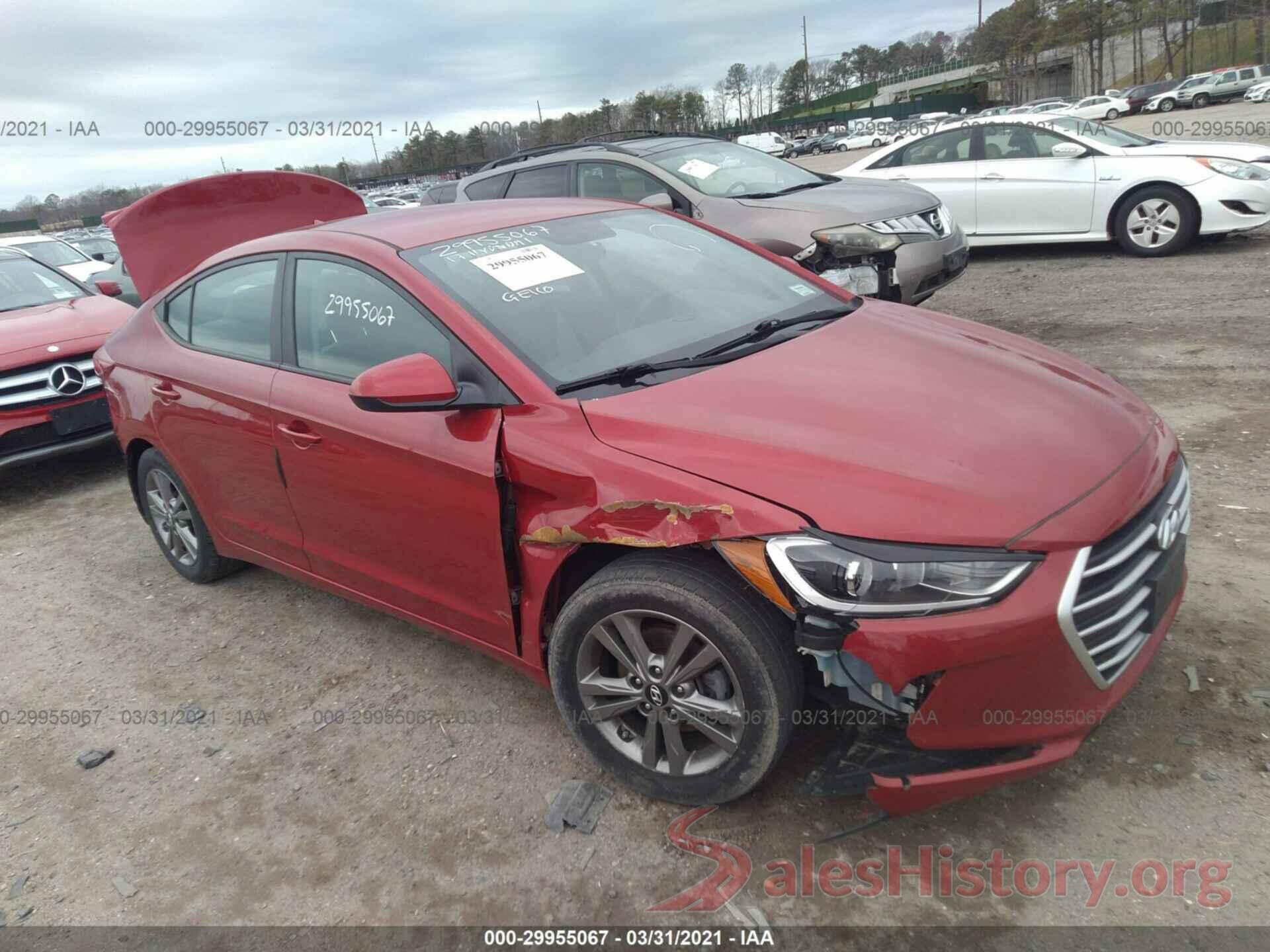 5NPD84LFXHH064790 2017 HYUNDAI ELANTRA