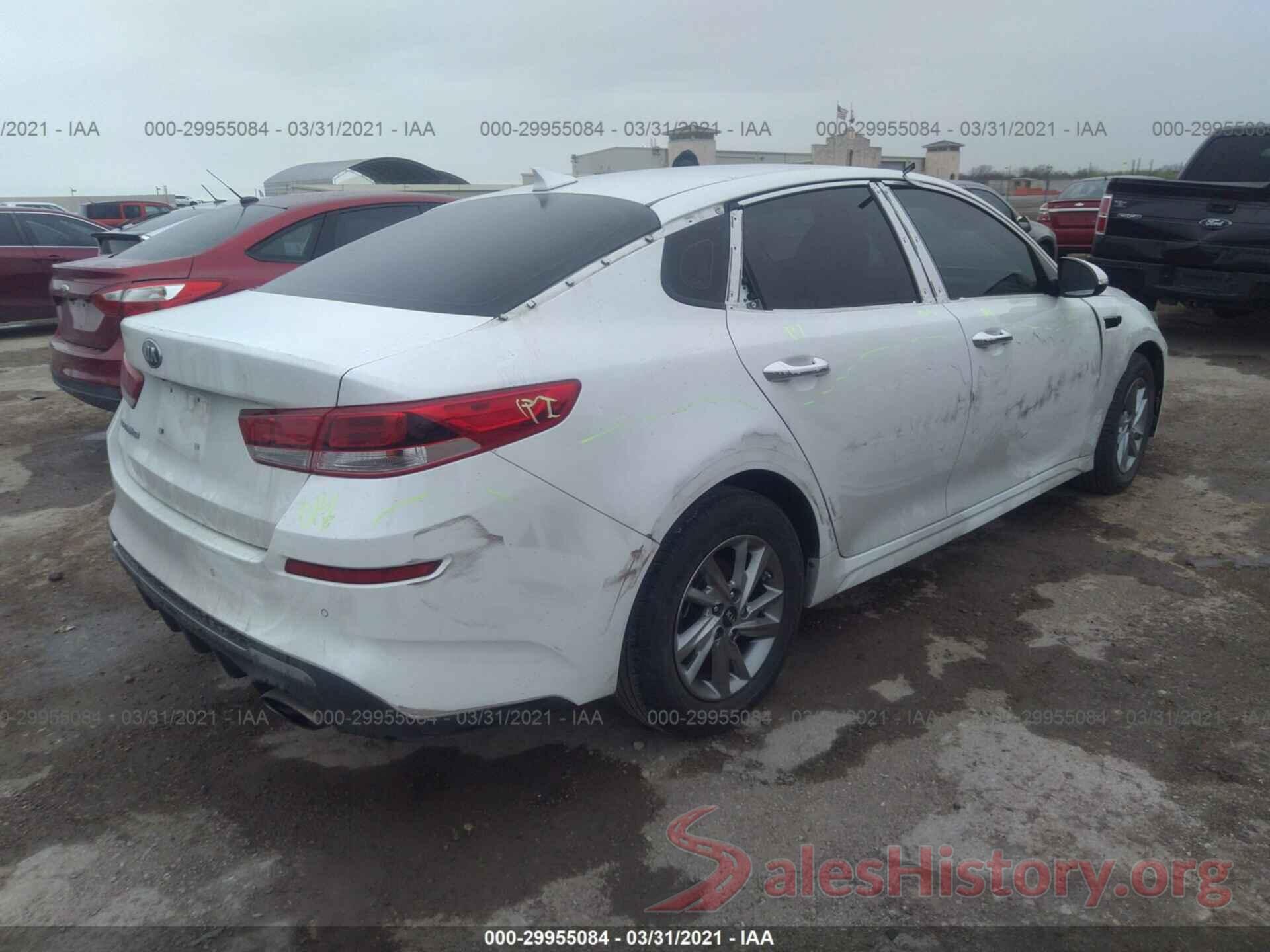 5XXGT4L39KG284376 2019 KIA OPTIMA