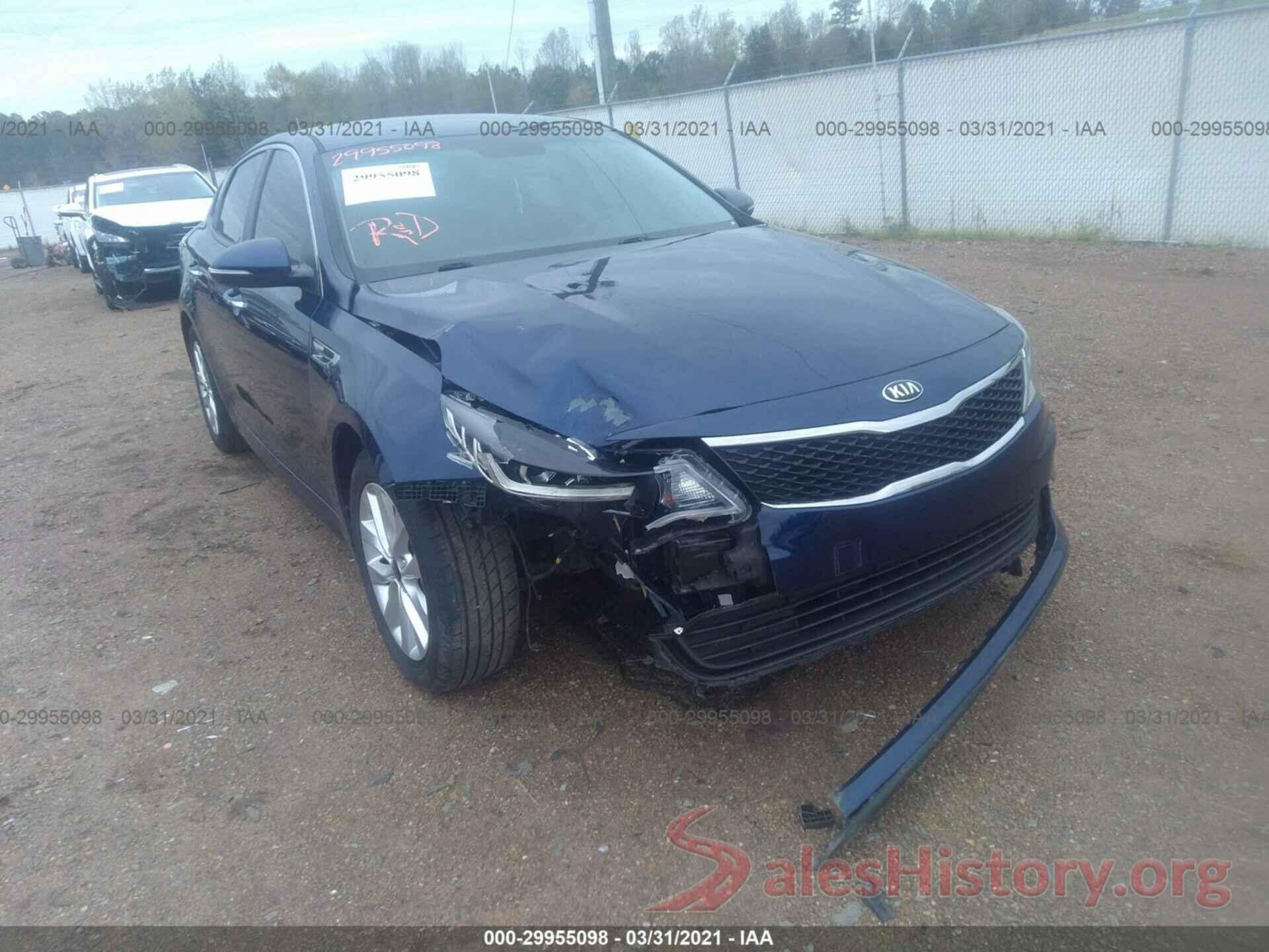 5XXGT4L31HG125618 2017 KIA OPTIMA