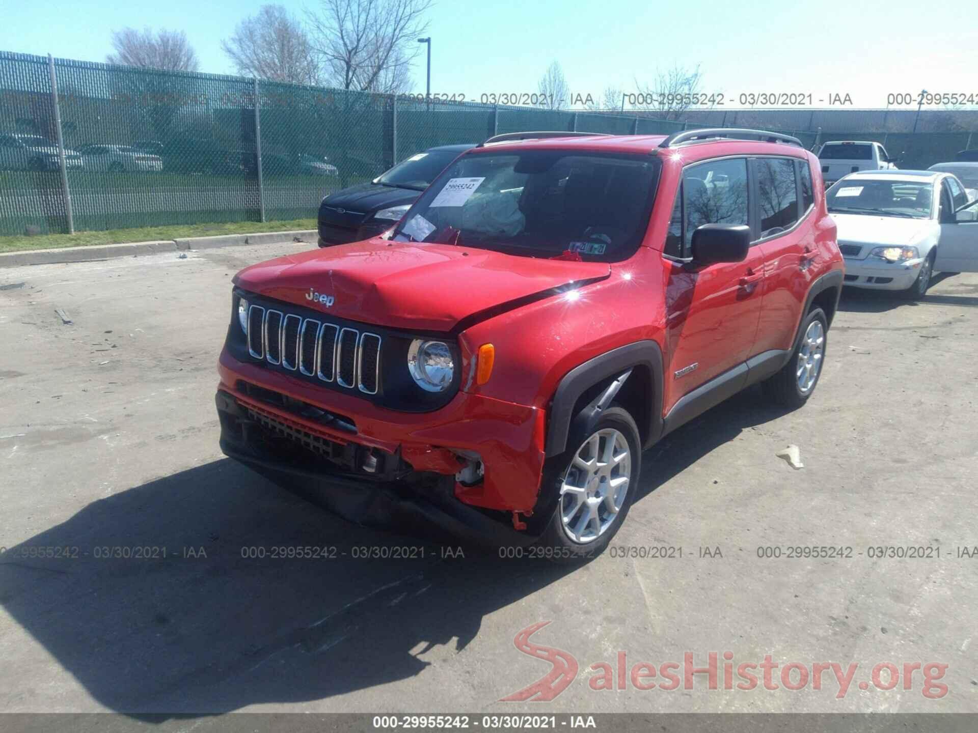 ZACNJBAB6LPL73988 2020 JEEP RENEGADE