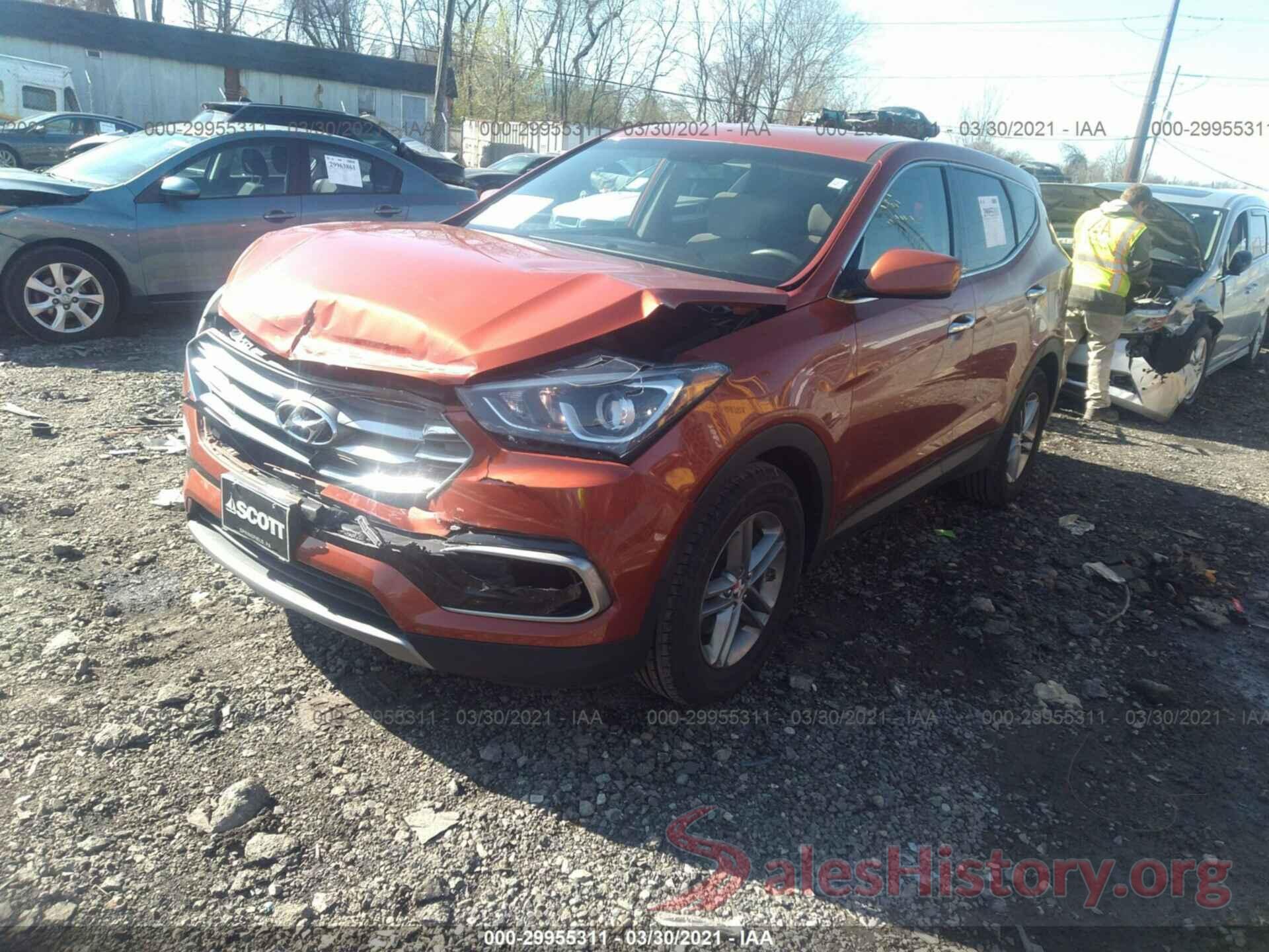 5XYZTDLB3HG440352 2017 HYUNDAI SANTA FE SPORT