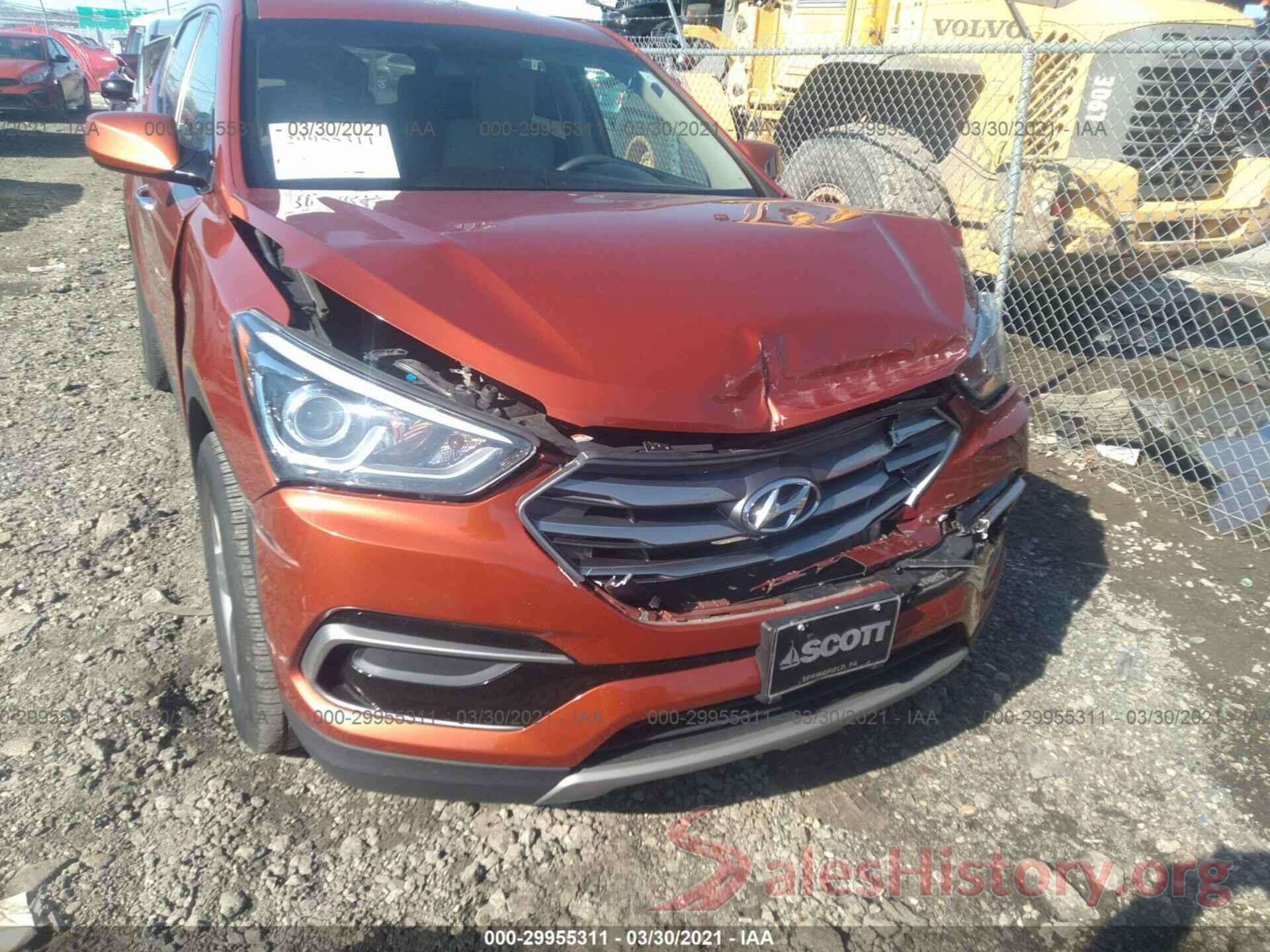 5XYZTDLB3HG440352 2017 HYUNDAI SANTA FE SPORT