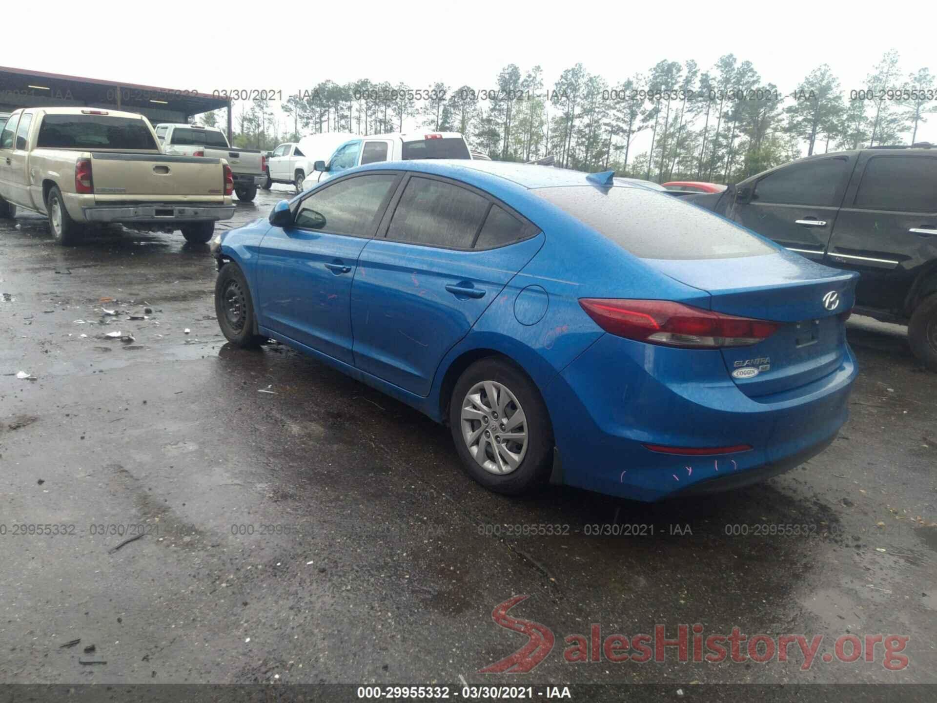 KMHD74LF8HU396893 2017 HYUNDAI ELANTRA