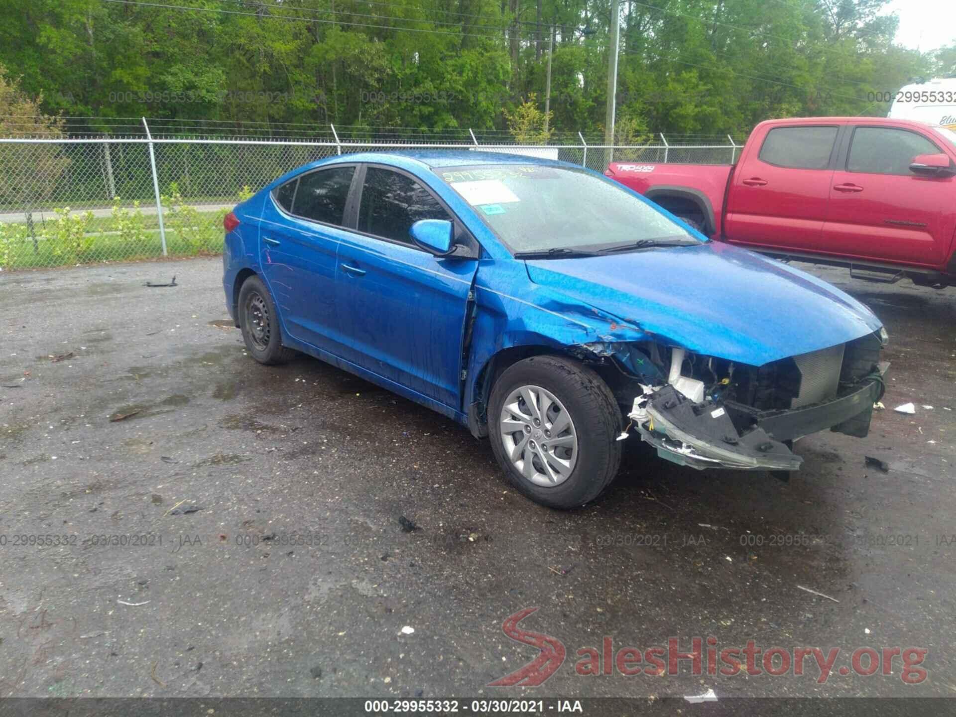 KMHD74LF8HU396893 2017 HYUNDAI ELANTRA