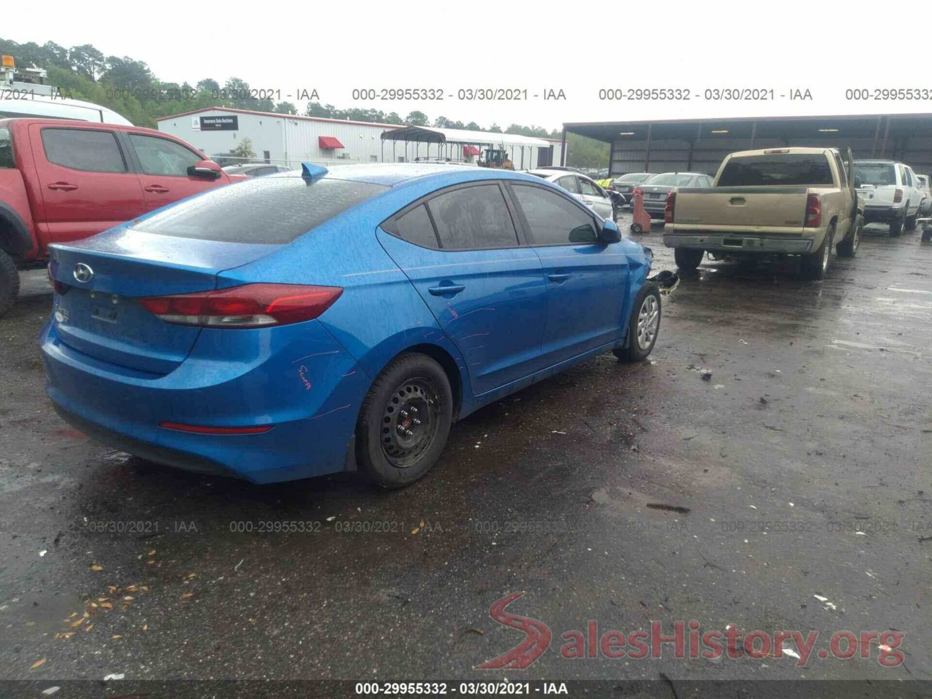 KMHD74LF8HU396893 2017 HYUNDAI ELANTRA