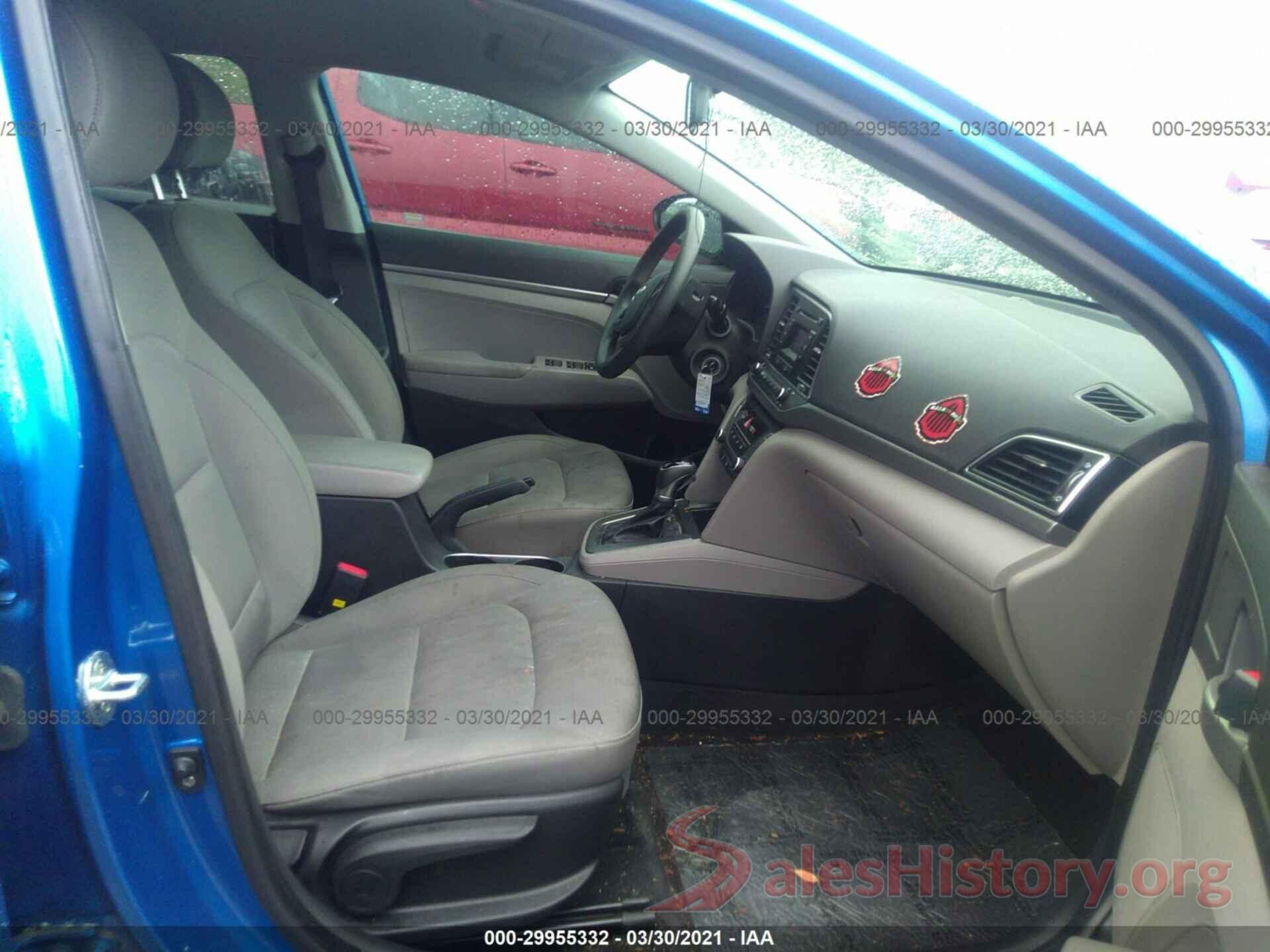 KMHD74LF8HU396893 2017 HYUNDAI ELANTRA