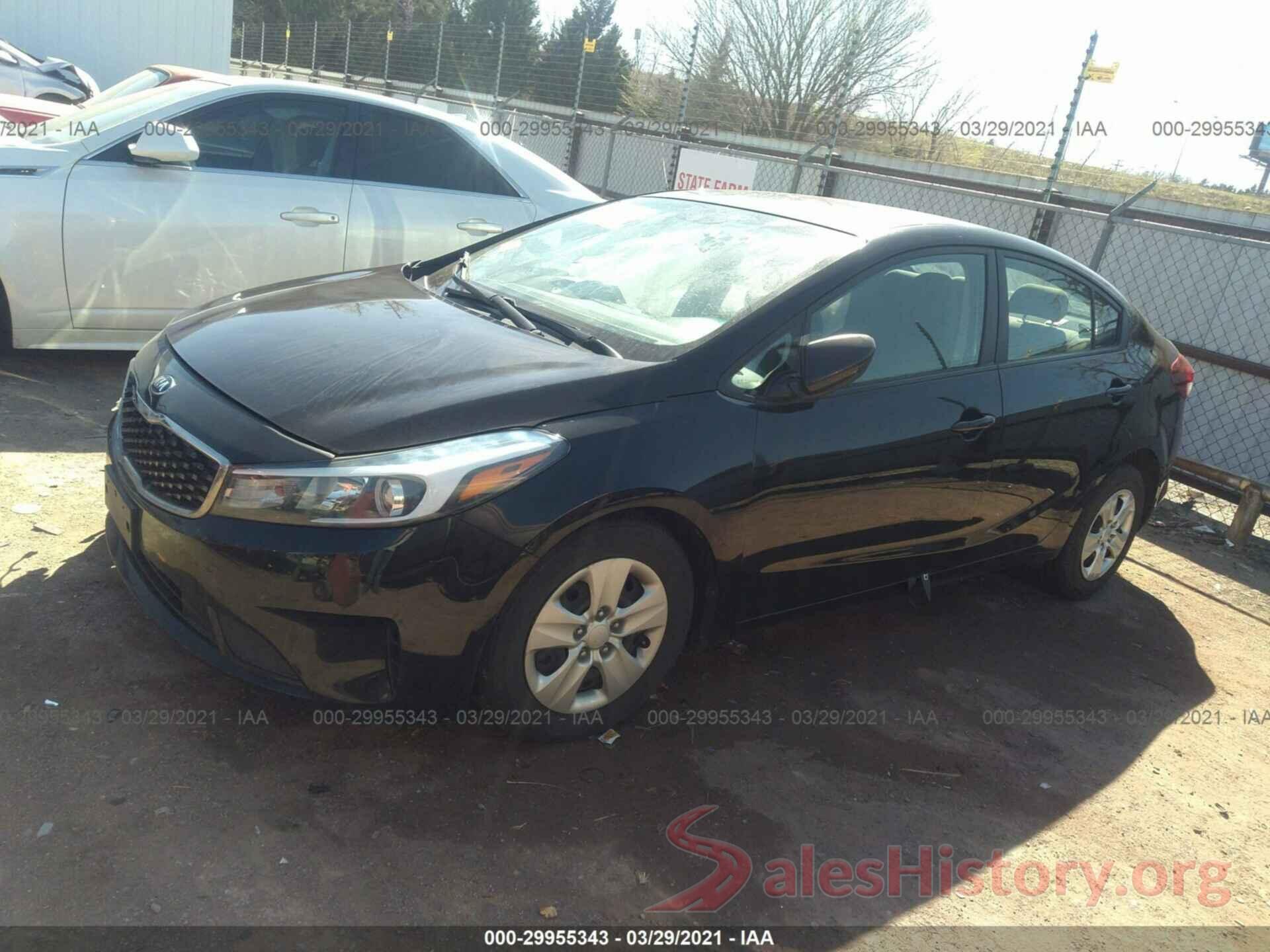 3KPFL4A73HE070437 2017 KIA FORTE