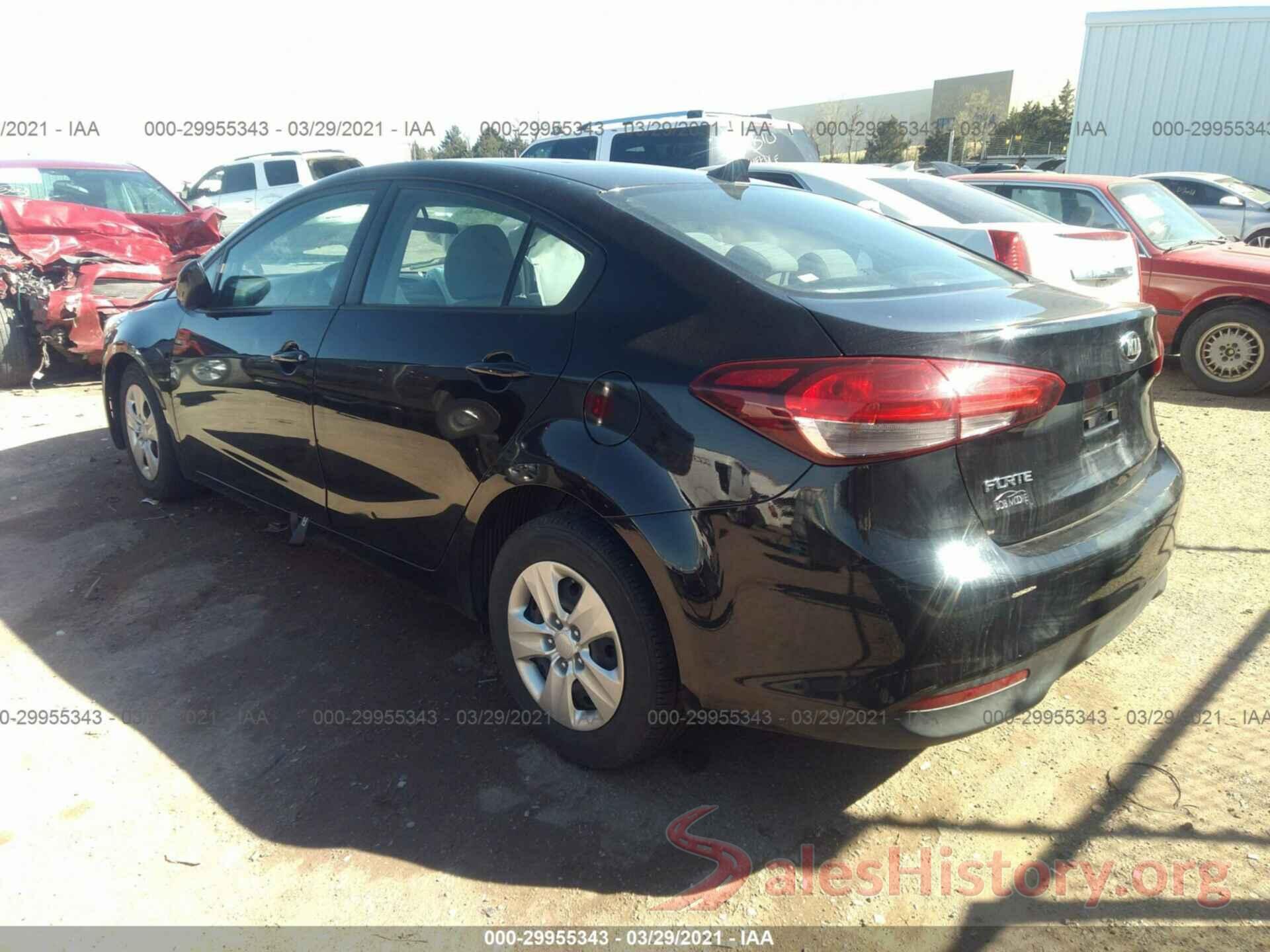 3KPFL4A73HE070437 2017 KIA FORTE