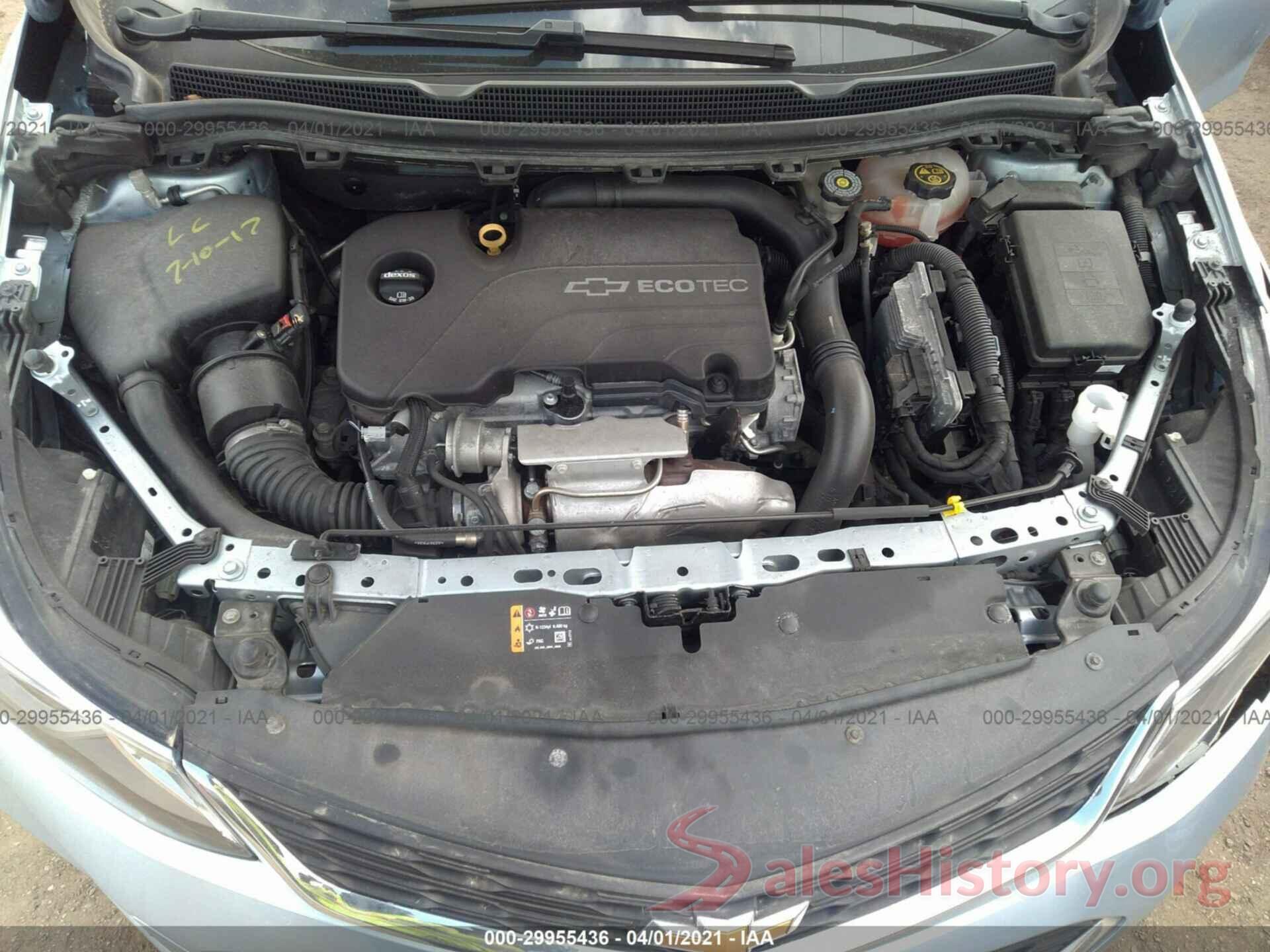 1G1BE5SM7H7258311 2017 CHEVROLET CRUZE