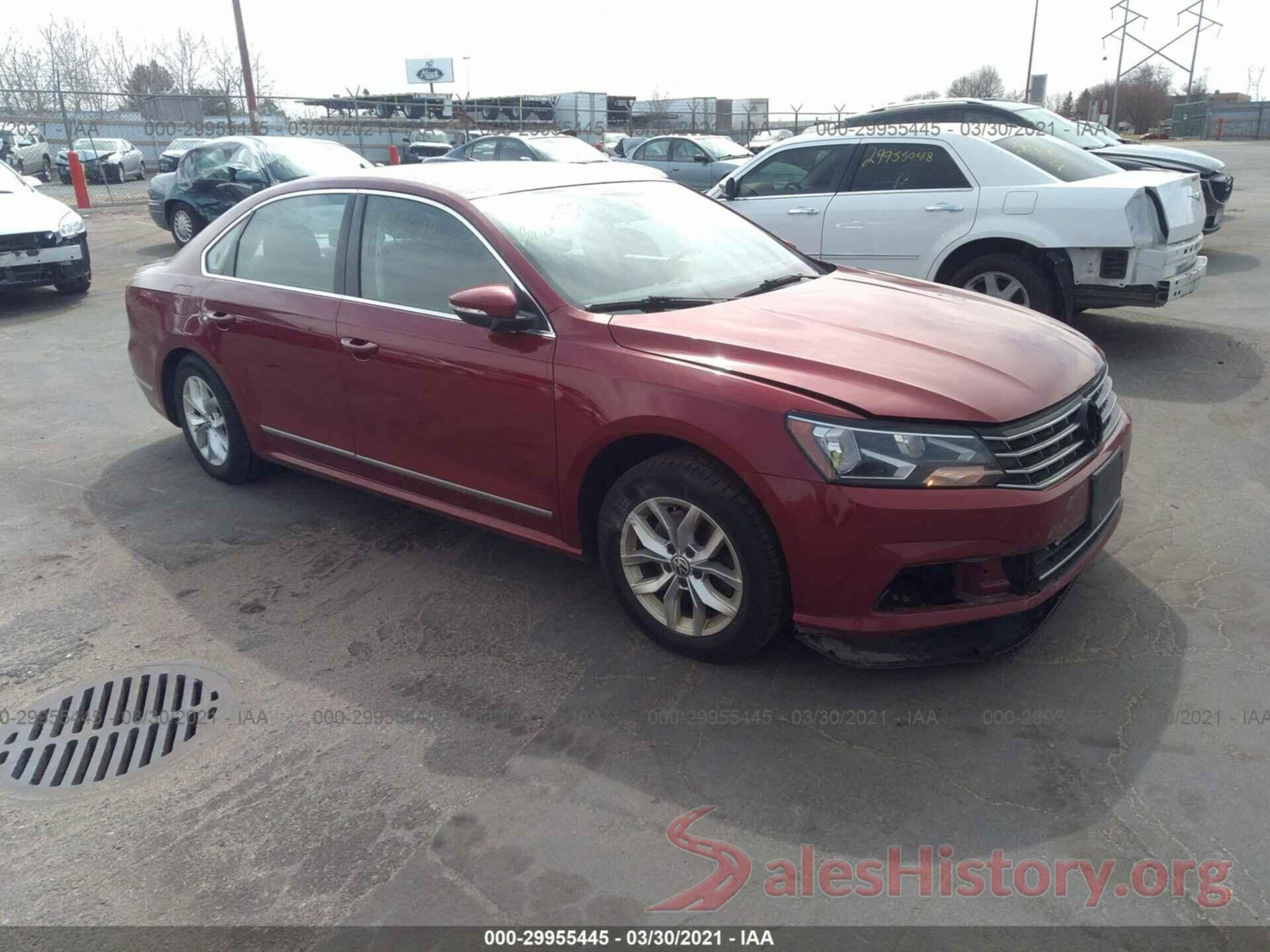 1VWAT7A34GC048376 2016 VOLKSWAGEN PASSAT