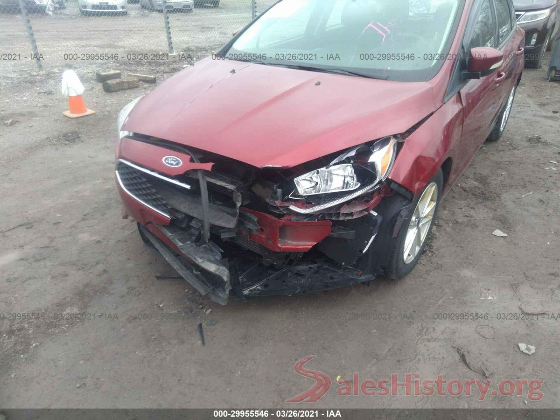 1FADP3K23GL293727 2016 FORD FOCUS