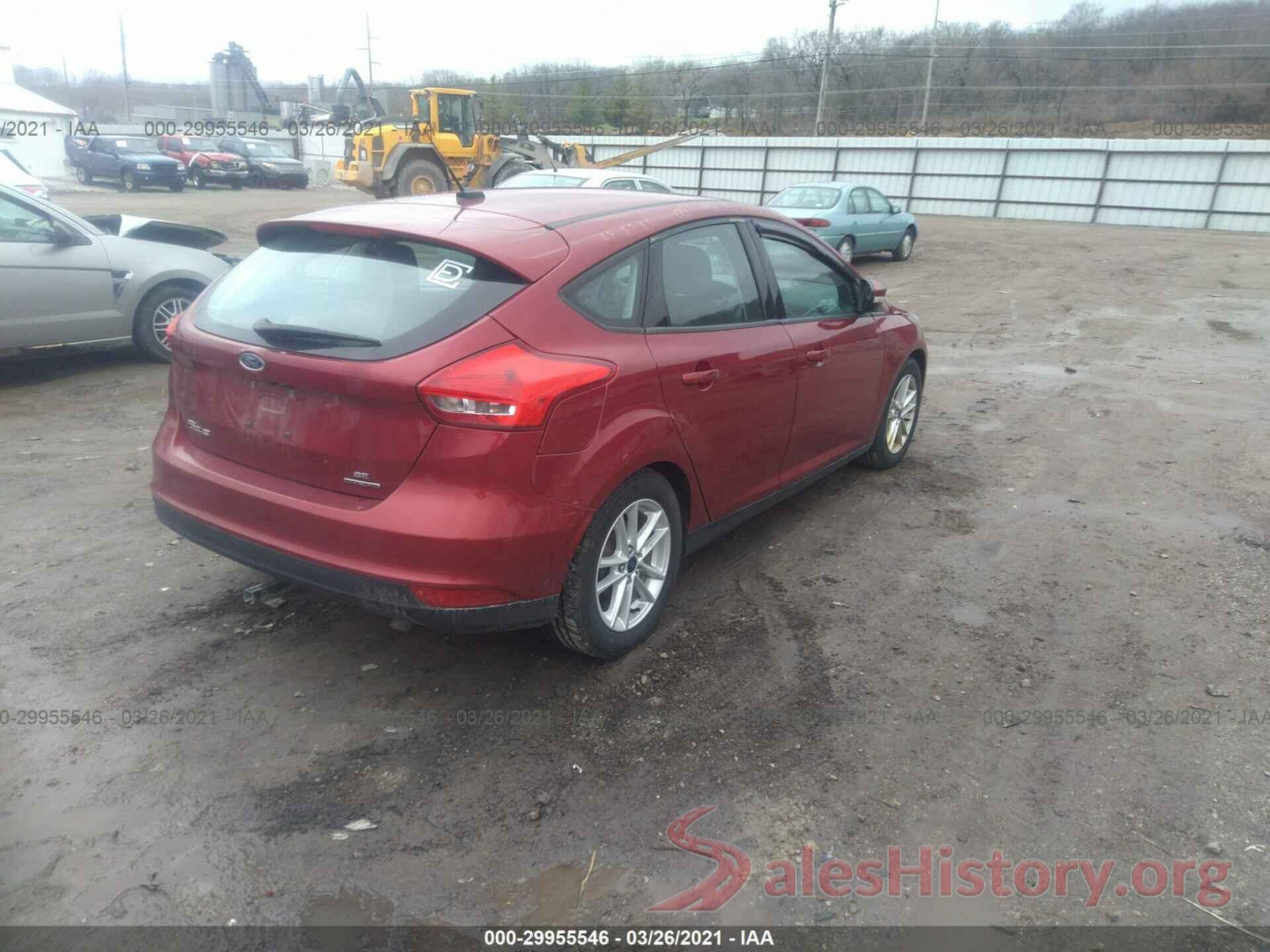 1FADP3K23GL293727 2016 FORD FOCUS