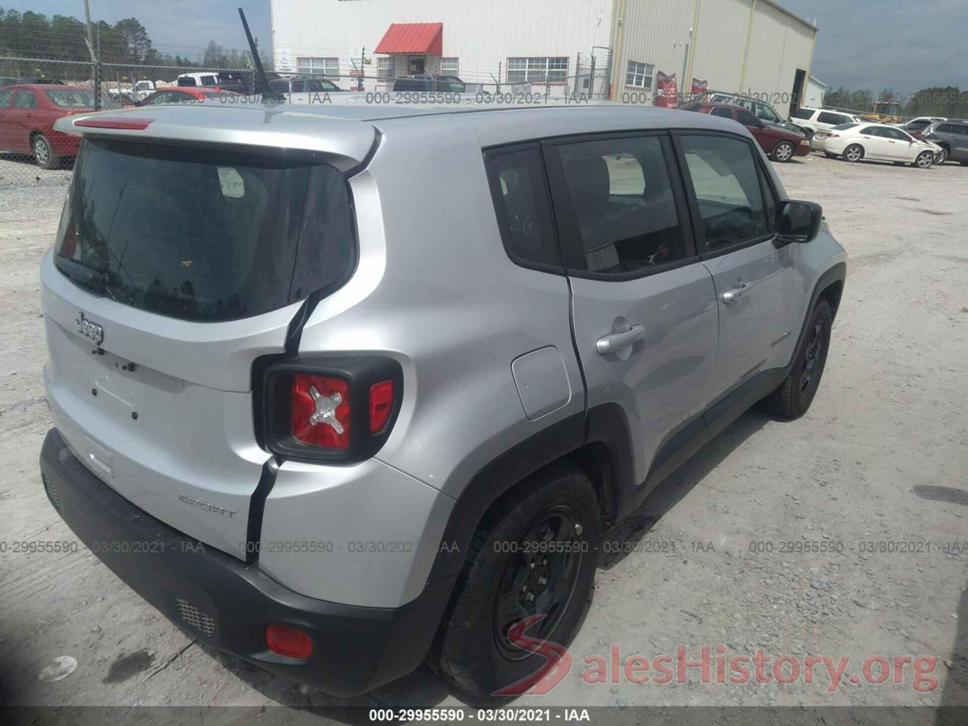 ZACNJAAB8KPK61170 2019 JEEP RENEGADE