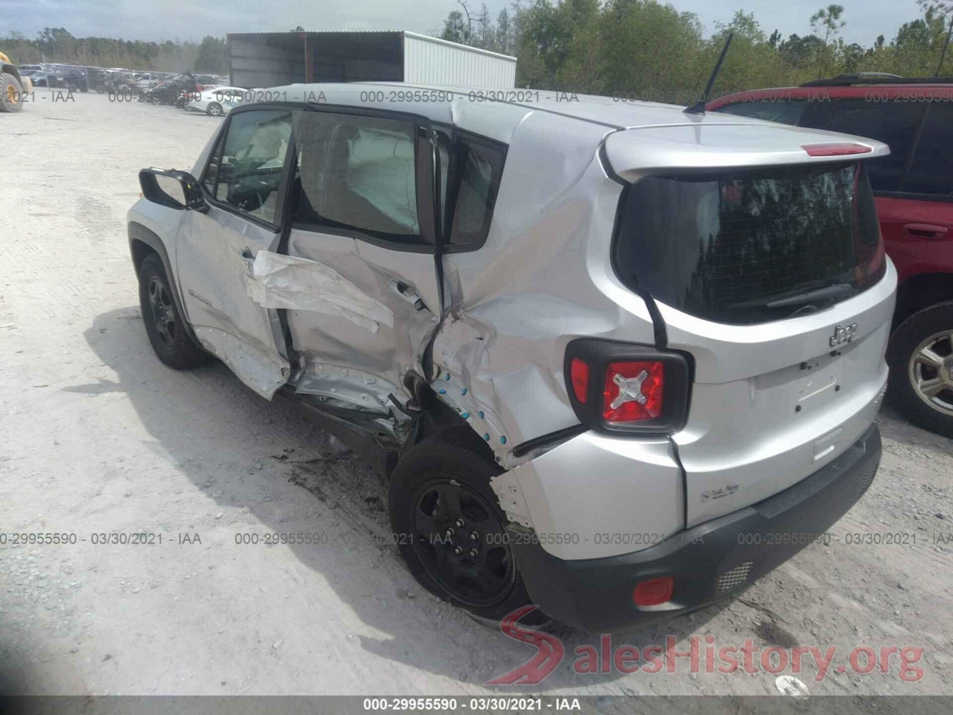 ZACNJAAB8KPK61170 2019 JEEP RENEGADE