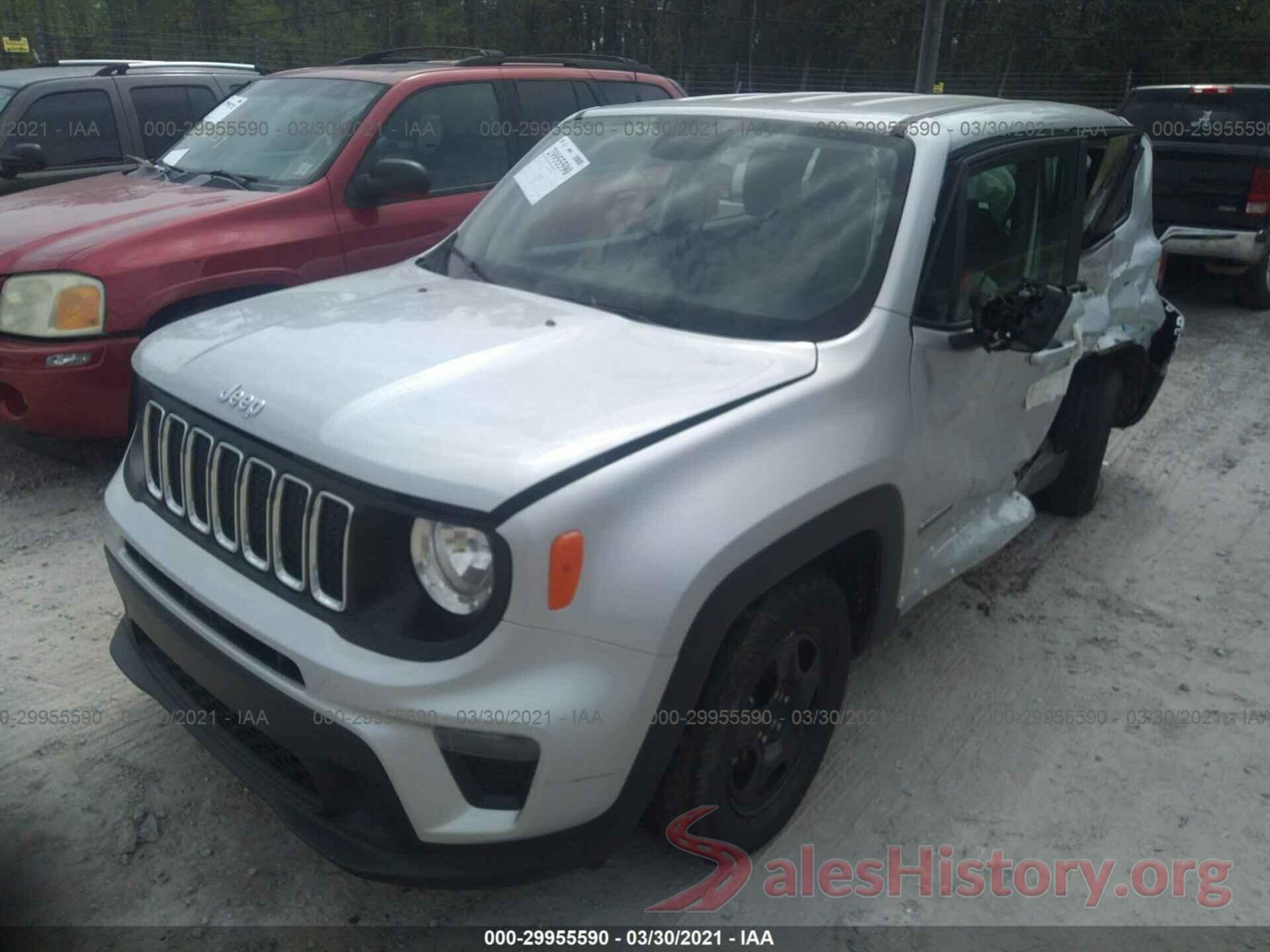 ZACNJAAB8KPK61170 2019 JEEP RENEGADE