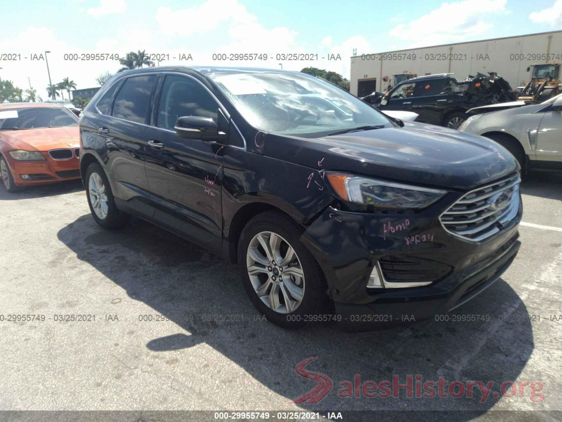 2FMPK3K9XLBB35412 2020 FORD EDGE