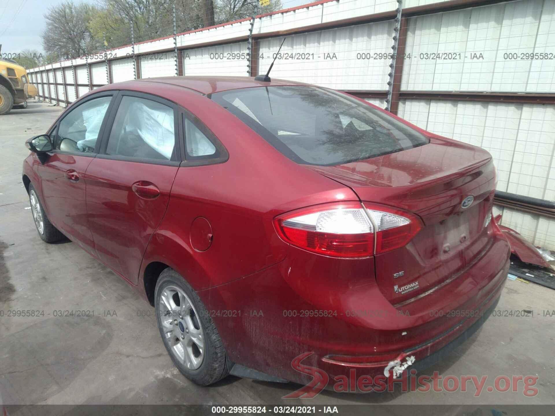 3FADP4BJ3GM203889 2016 FORD FIESTA