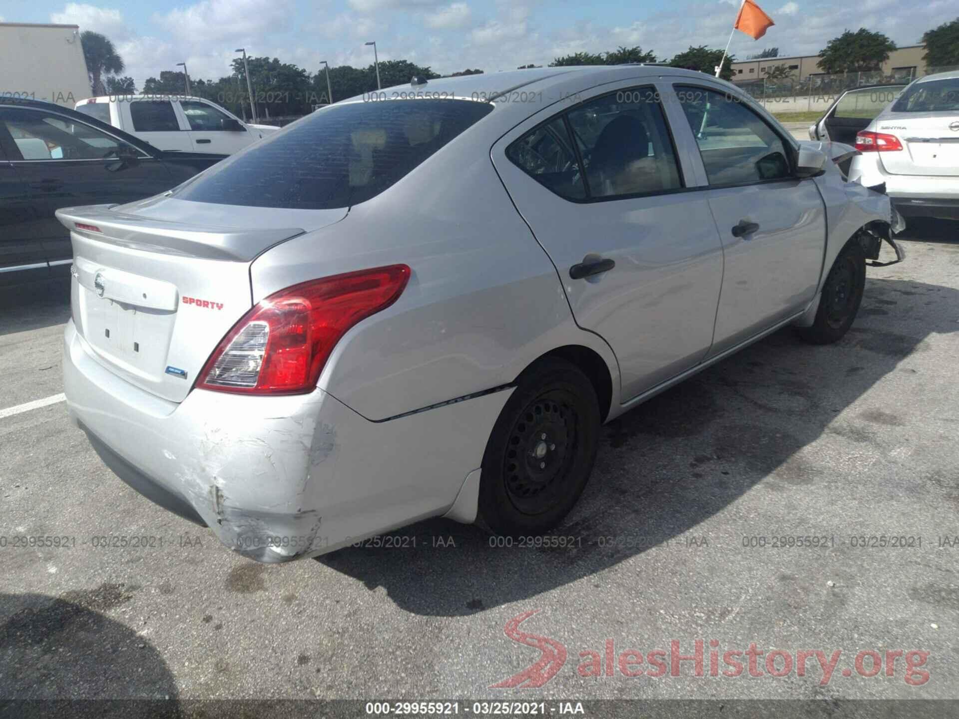 3N1CN7AP8GL855273 2016 NISSAN VERSA