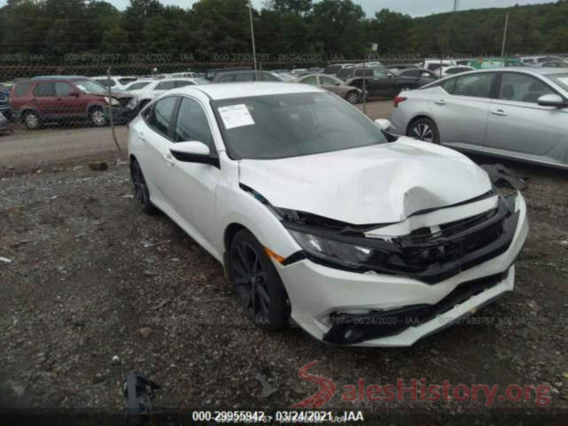 2HGFC2F82KH598831 2019 HONDA CIVIC SEDAN