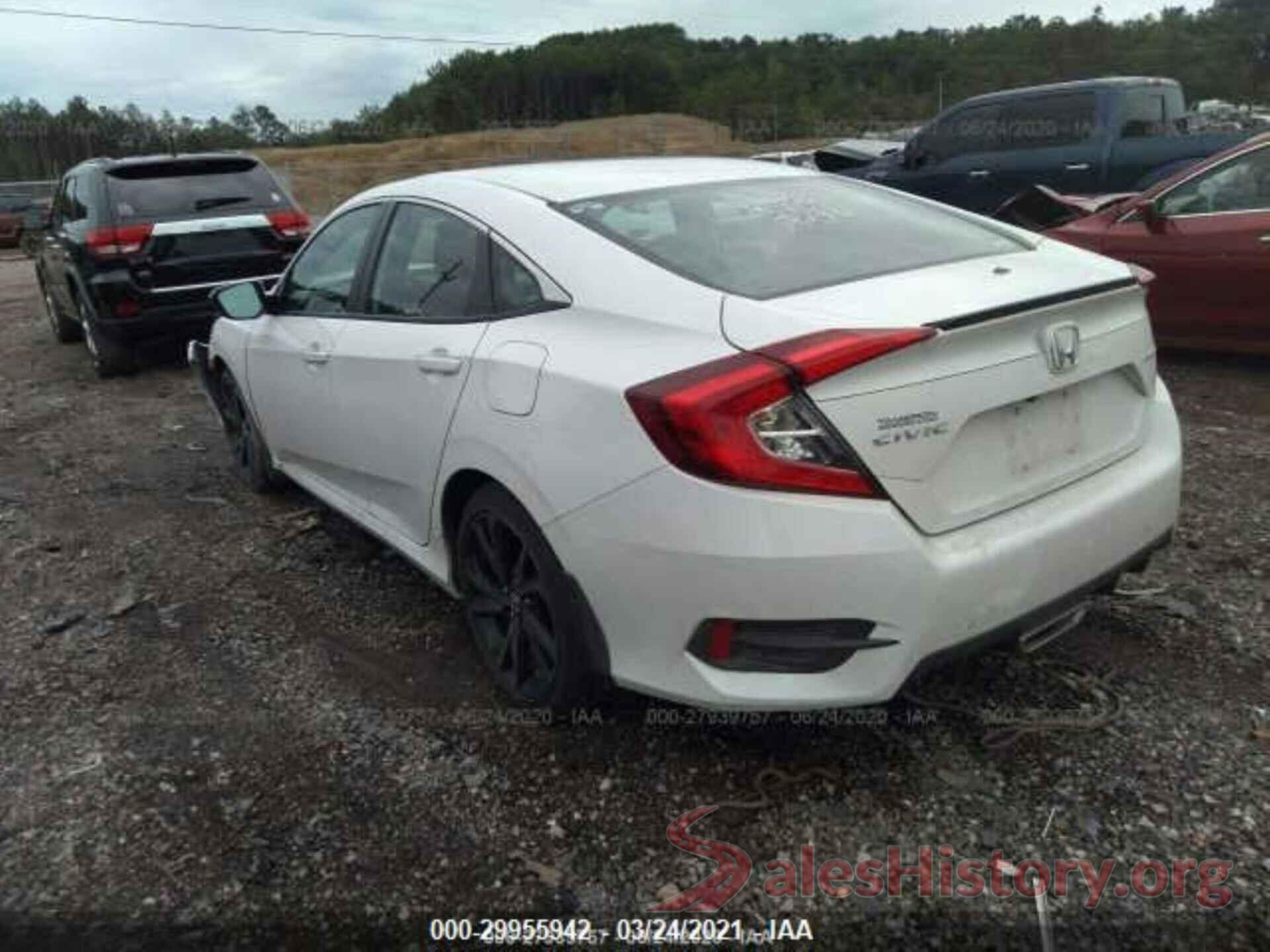 2HGFC2F82KH598831 2019 HONDA CIVIC SEDAN