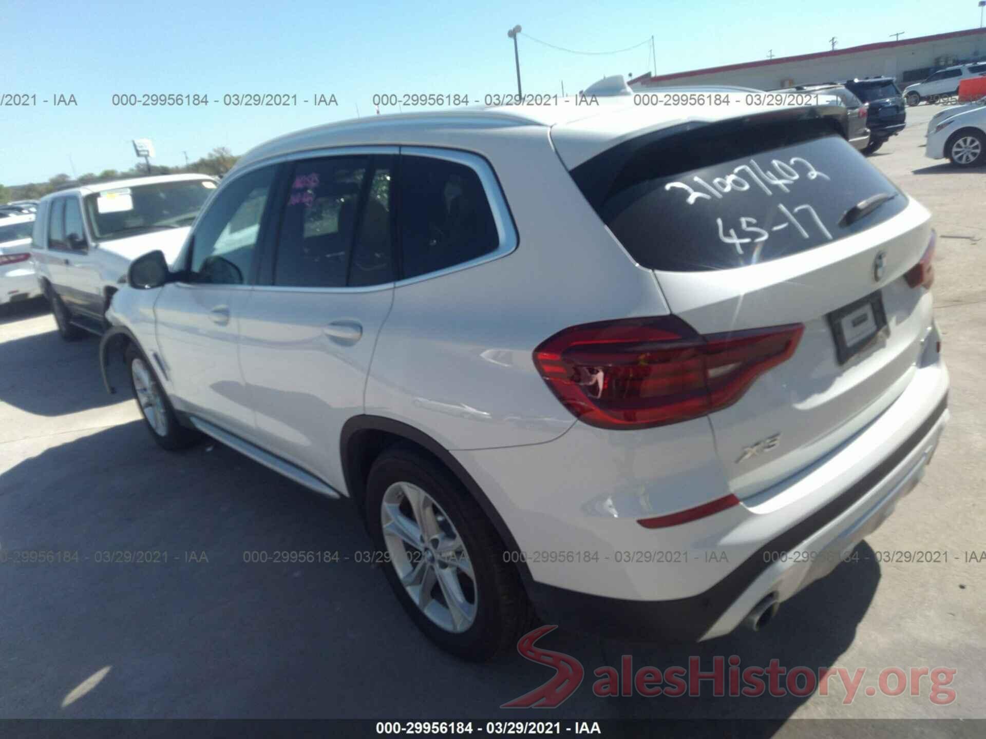 5UXTY3C04LLE55229 2020 BMW X3