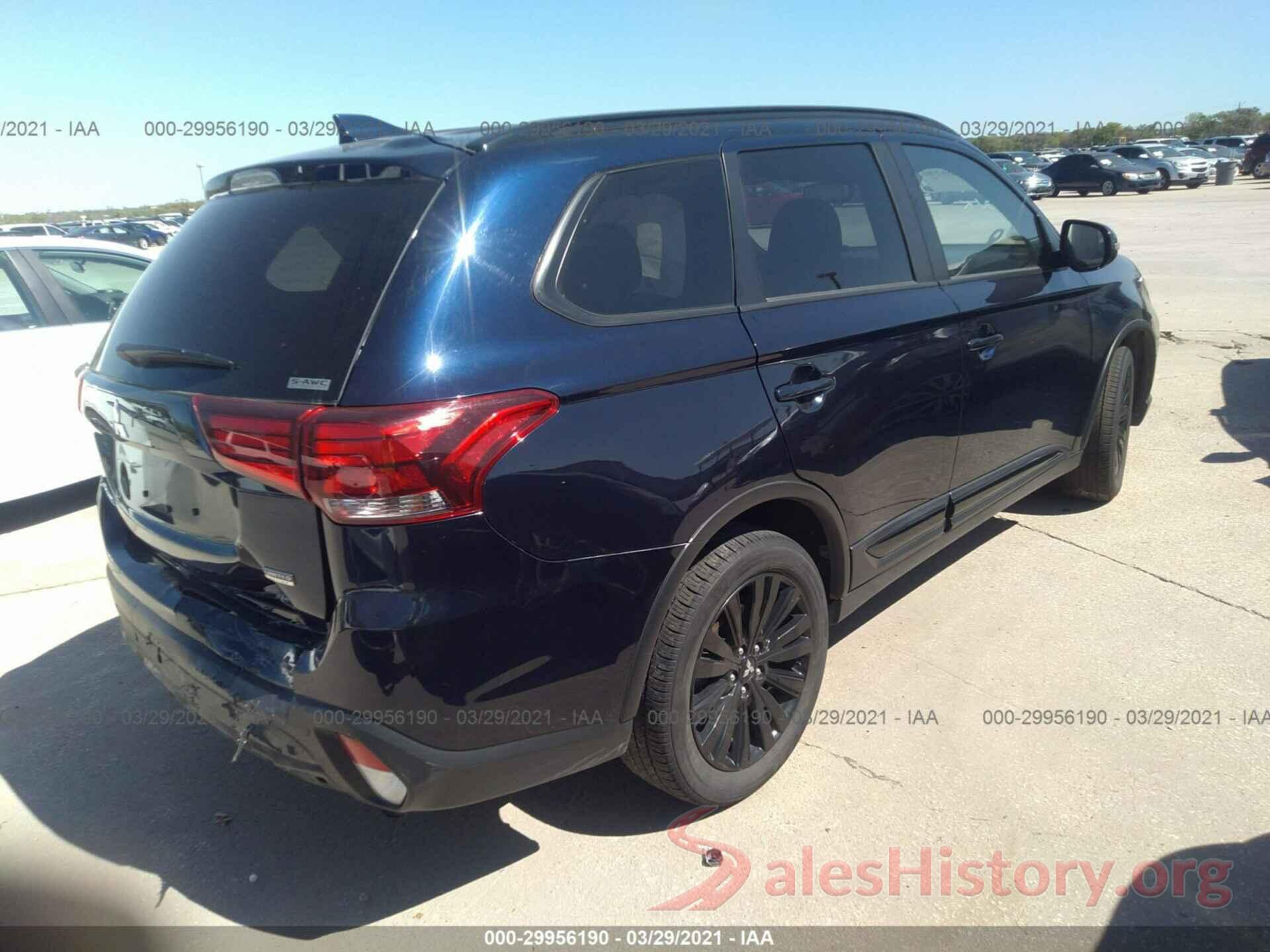 JA4AZ3A36LZ035088 2020 MITSUBISHI OUTLANDER