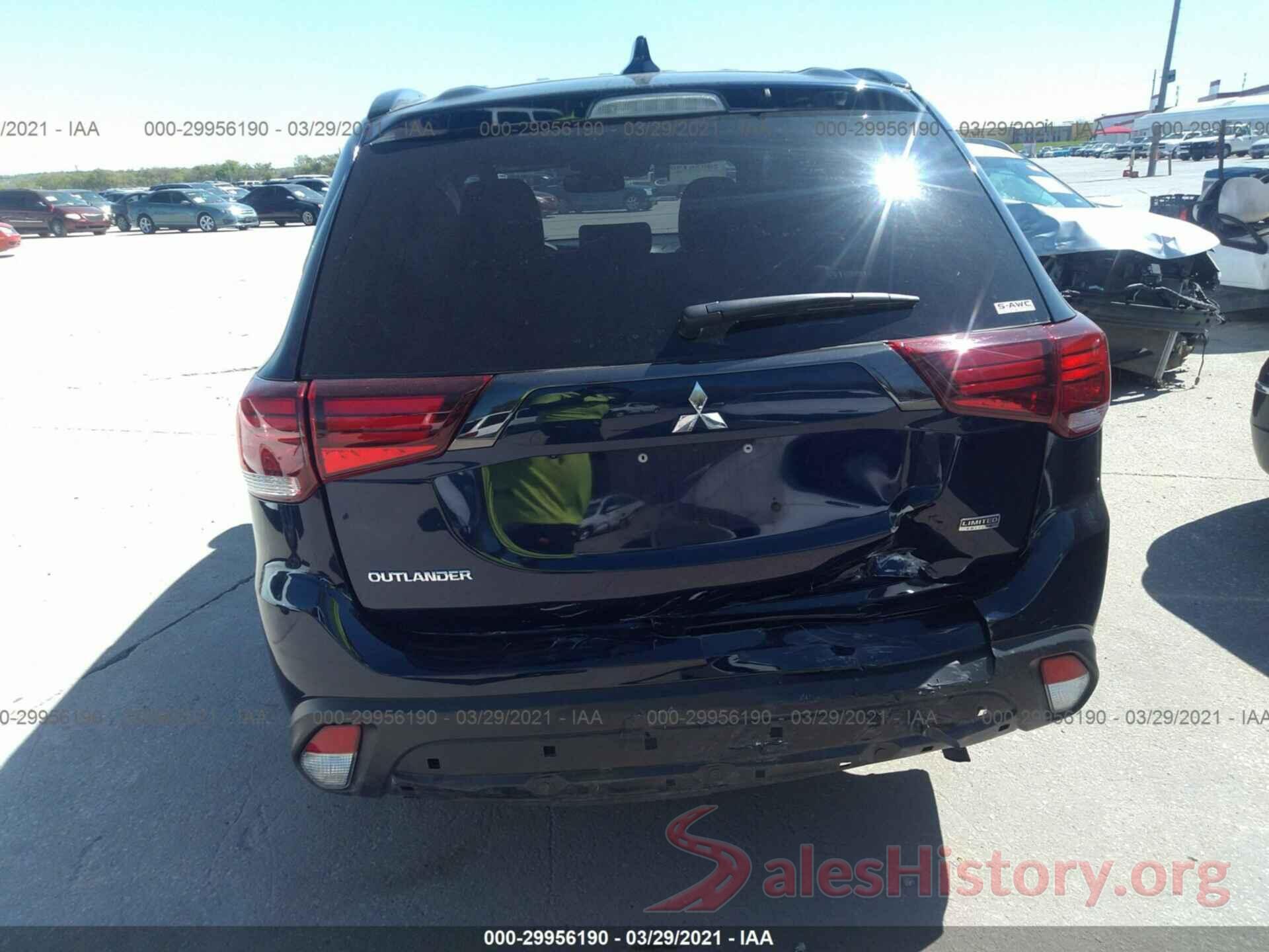 JA4AZ3A36LZ035088 2020 MITSUBISHI OUTLANDER