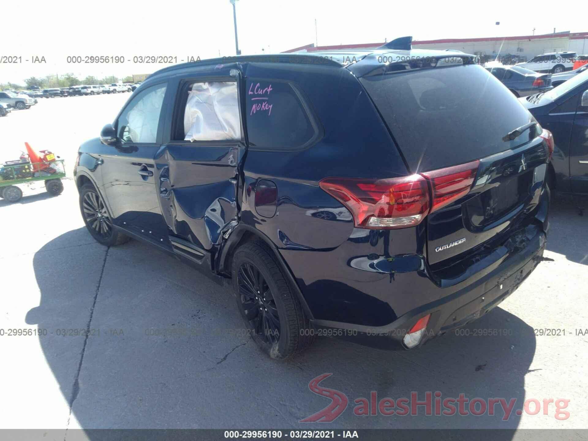 JA4AZ3A36LZ035088 2020 MITSUBISHI OUTLANDER