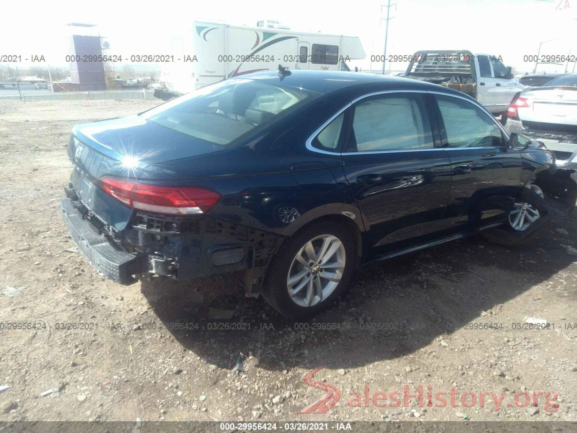 1VWSA7A31LC007112 2020 VOLKSWAGEN PASSAT