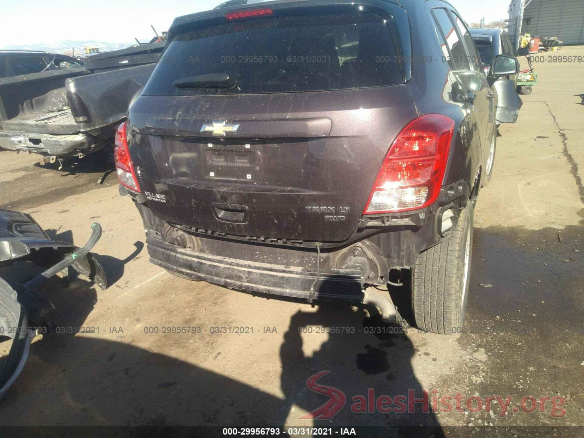 3GNCJPSB0GL214007 2016 CHEVROLET TRAX