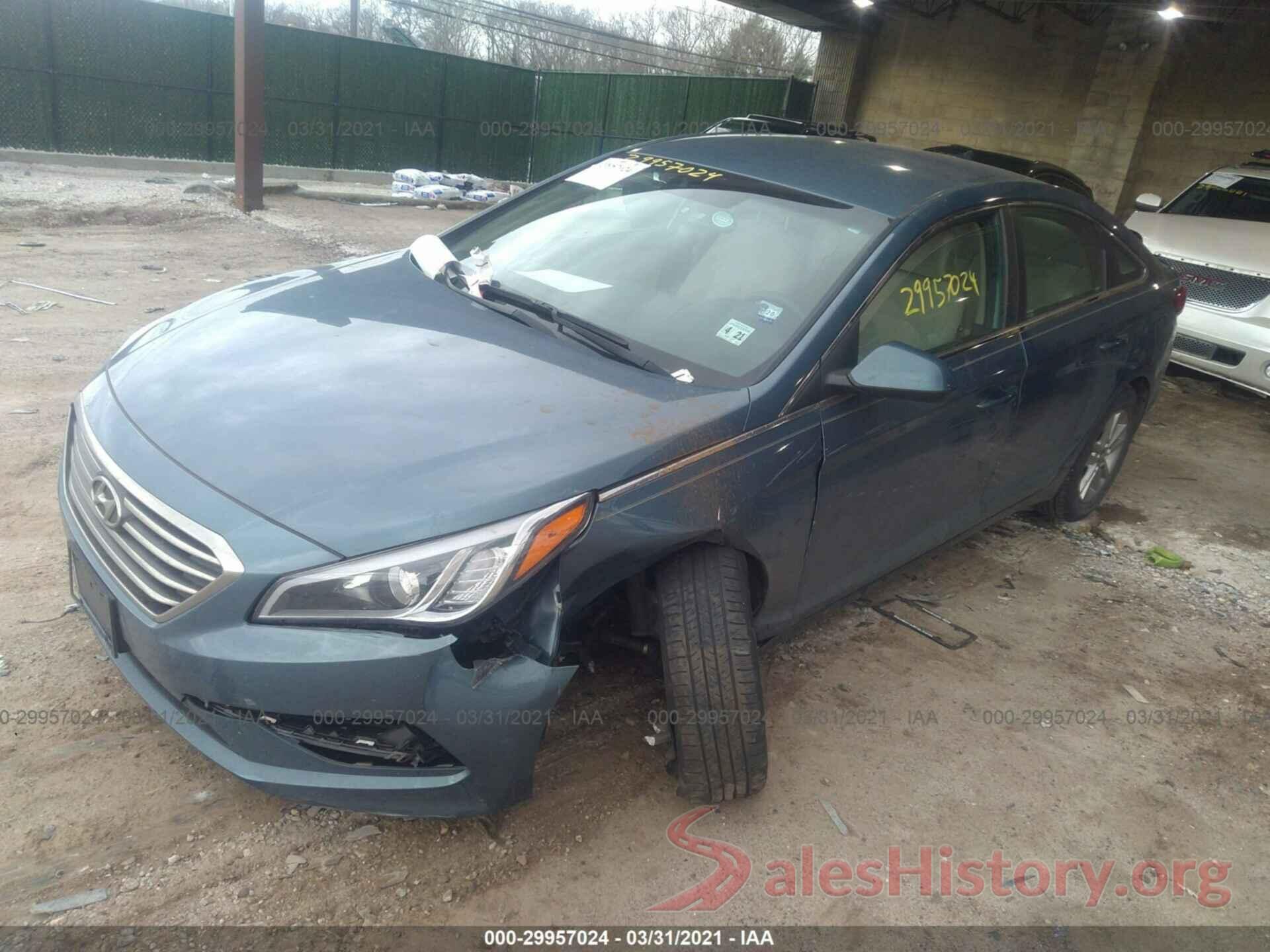 5NPE24AF4GH356510 2016 HYUNDAI SONATA