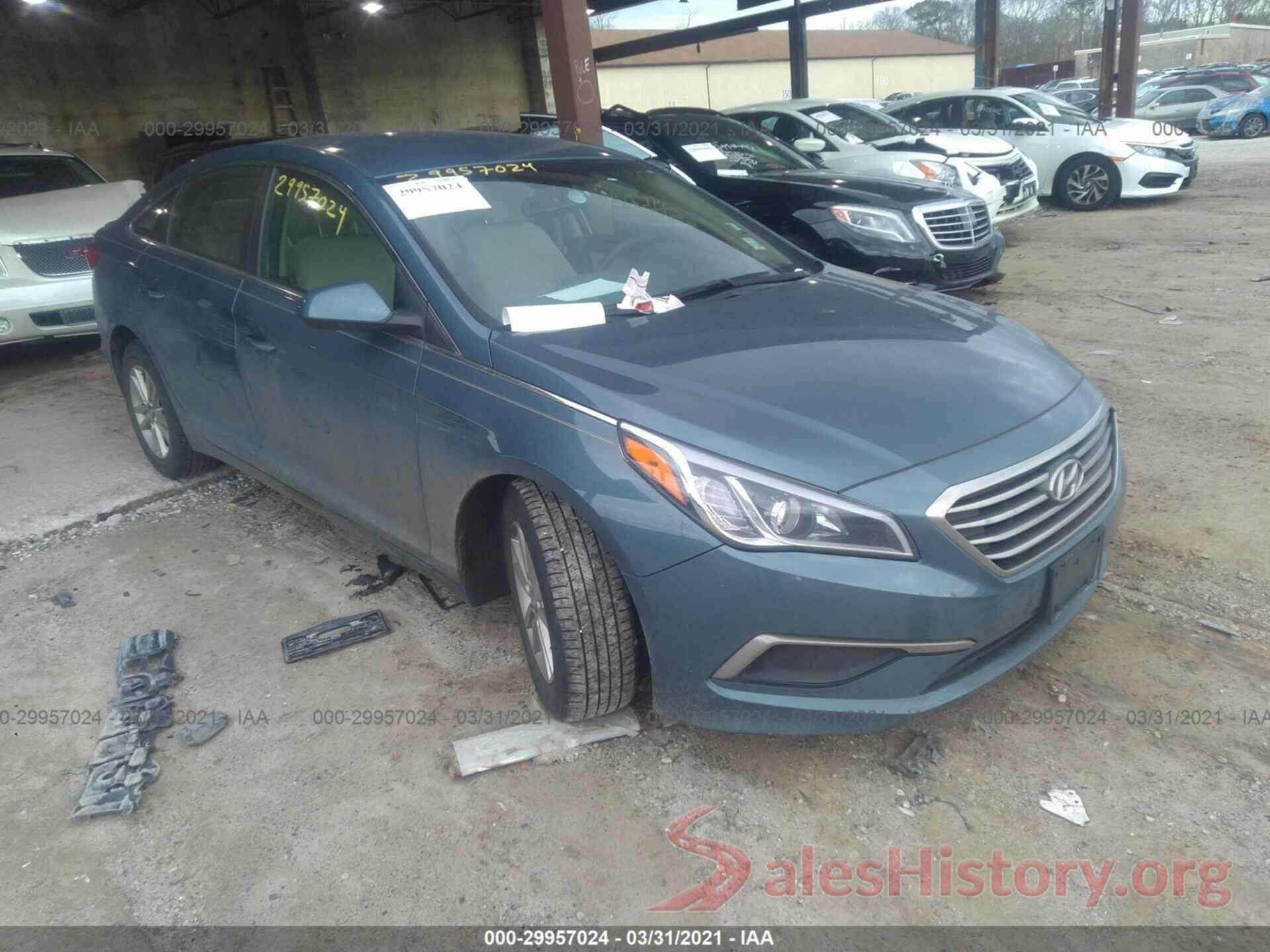 5NPE24AF4GH356510 2016 HYUNDAI SONATA